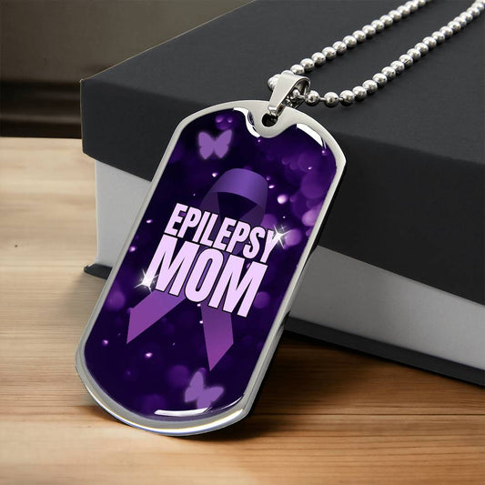 Epilepsy Mom Necklace - Jewelry - Epileptic Al’s Shop