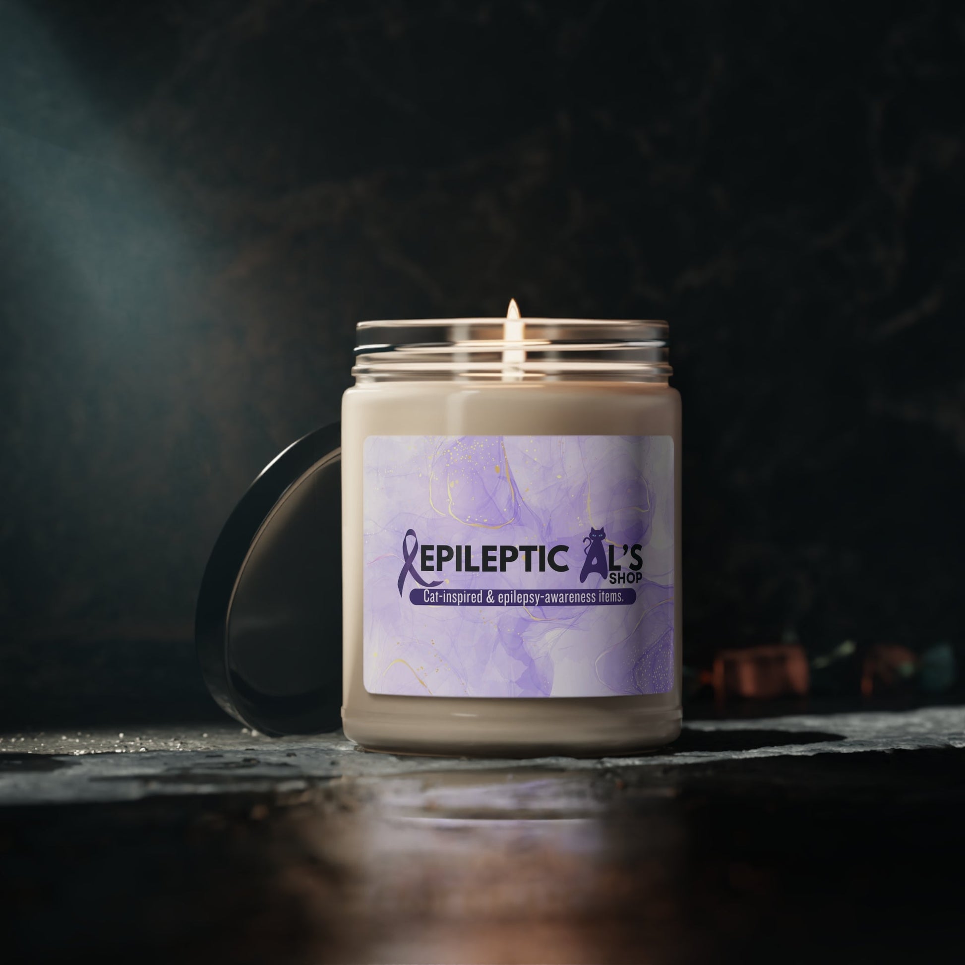 Epileptic Al’s Scented Soy Candle, 9oz - Home Decor - Epileptic Al’s Shop