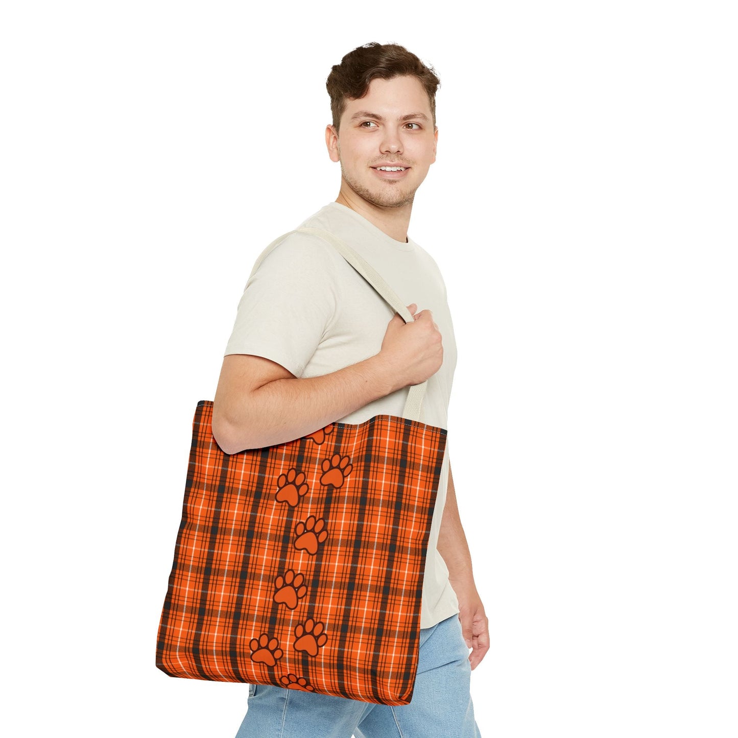 Fall Plaid Tote Bag - Bags - EpiAl's Shop