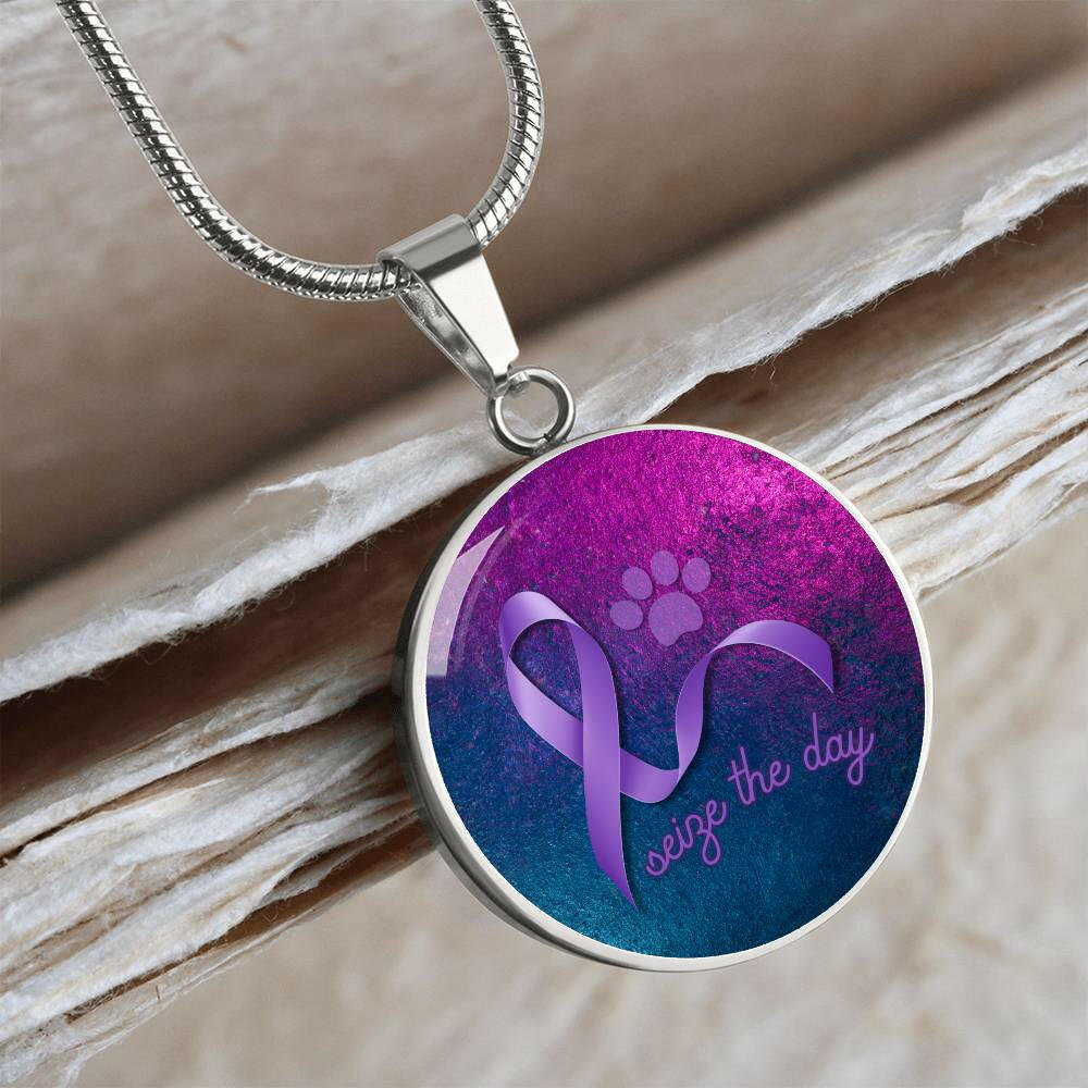 Feline Epilepsy Awareness Necklace - Jewelry - Epileptic Al’s Shop