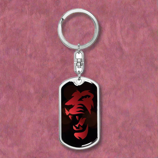 Fierce Roar Keychain - Jewelry - Epileptic Al’s Shop