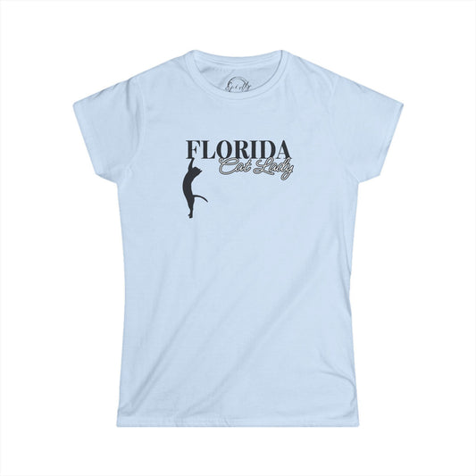 Florida Cat Lady Softstyle Tee - T - Shirt - EpiAl's Shop