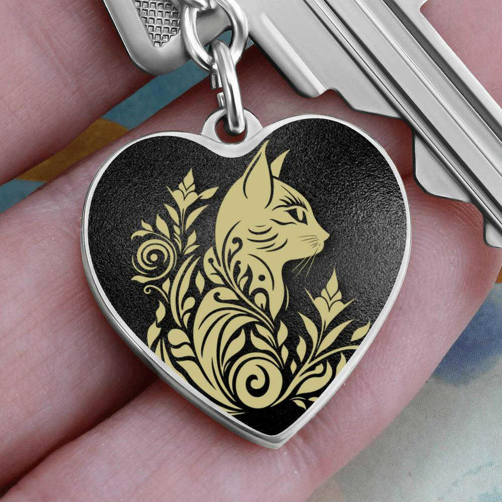 Flower Kitty Keychain - Jewelry - Epileptic Al’s Shop