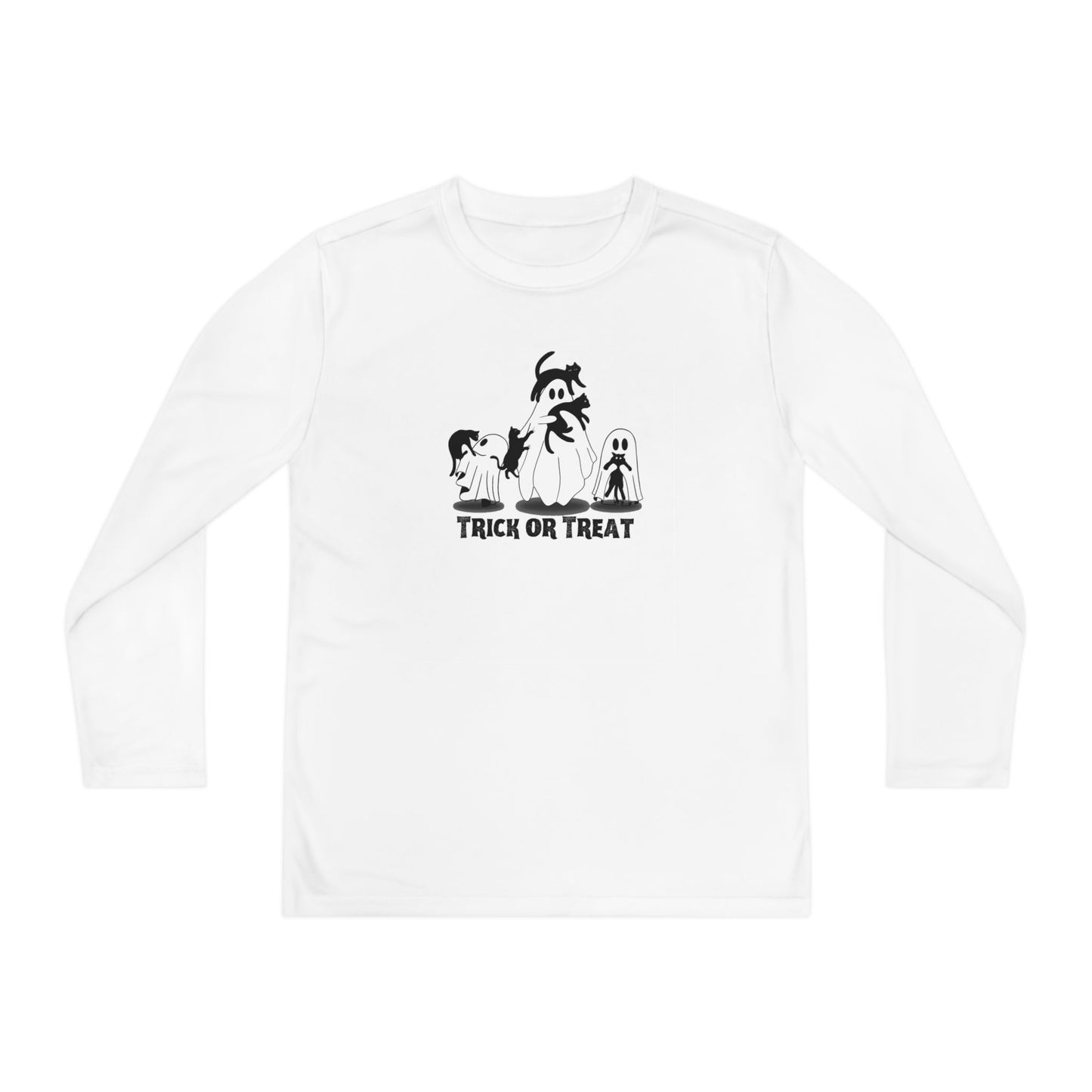 Ghostly Youth Long Sleeve Competitor Tee - Kids clothes - Epileptic Al’s Shop