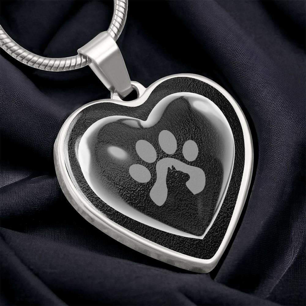 Glassy Paw Necklace - Jewelry - Epileptic Al’s Shop