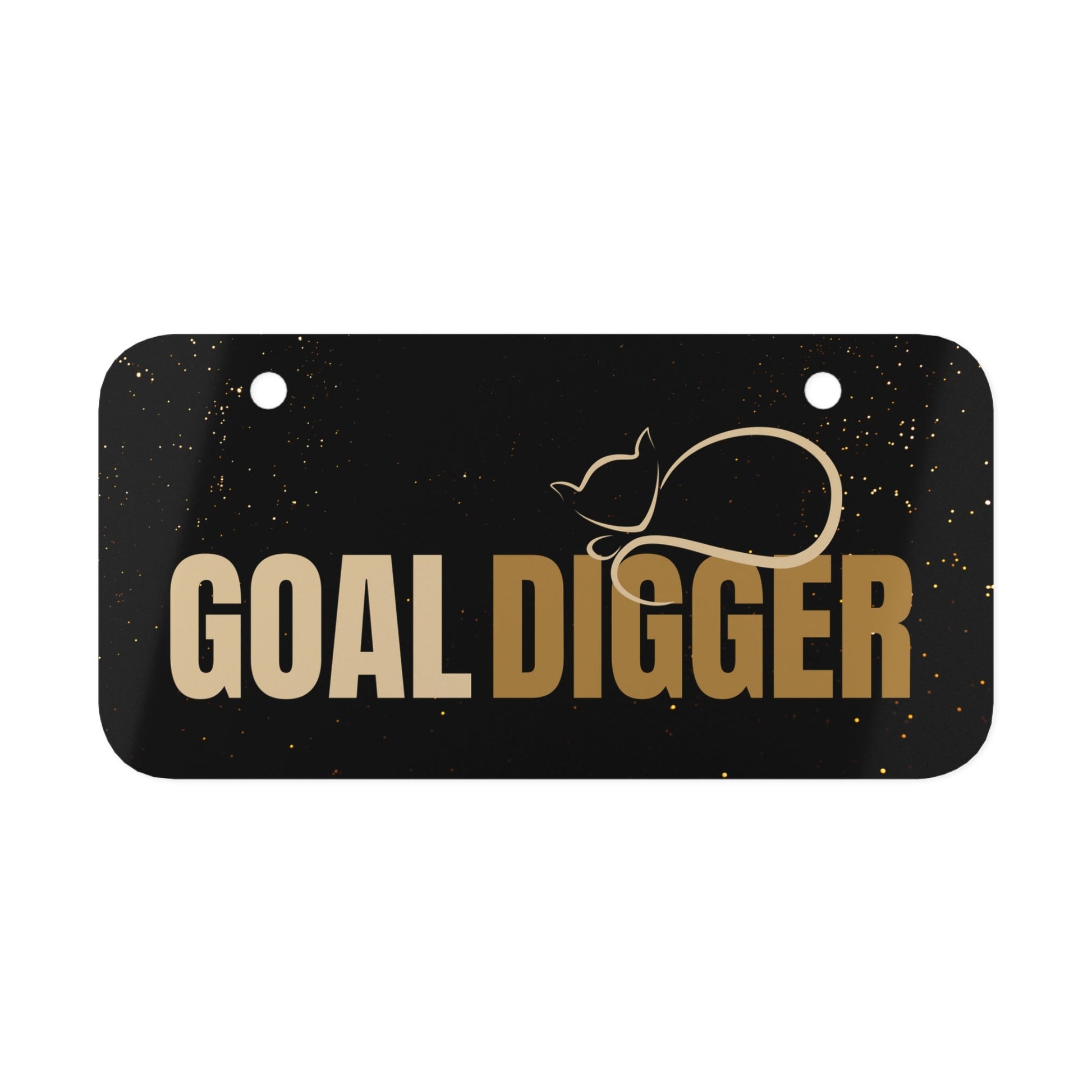 Goal Digger Mini License Plate - Accessories - Epileptic Al’s Shop