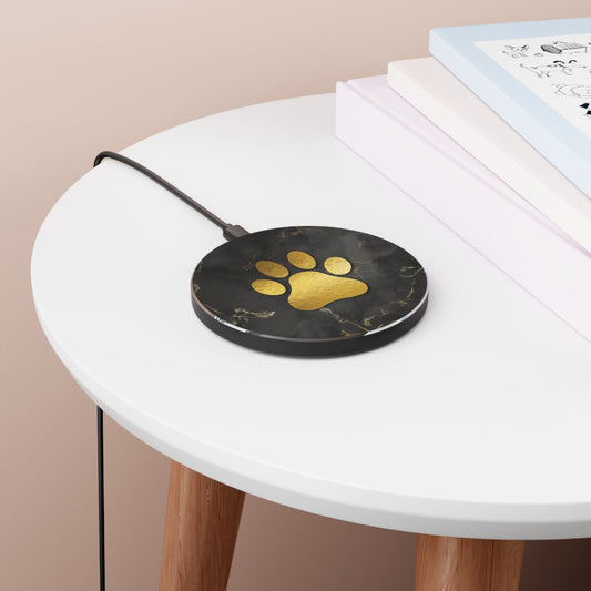 Gold Paw Wireless Charger - Accessories - Epileptic Al’s Shop