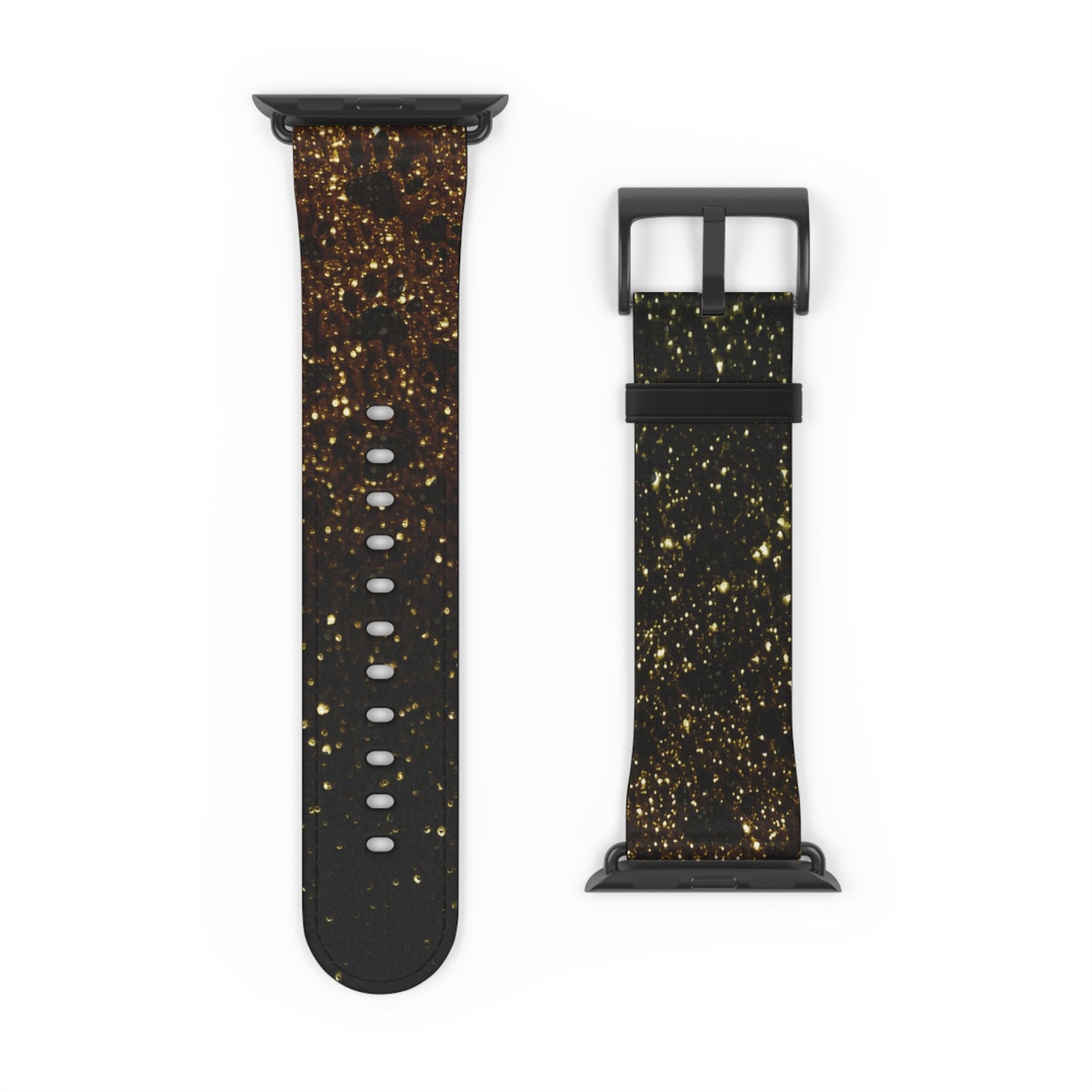 Gold Sparkly Paws Watch Band - Accessories - Epileptic Al’s Shop