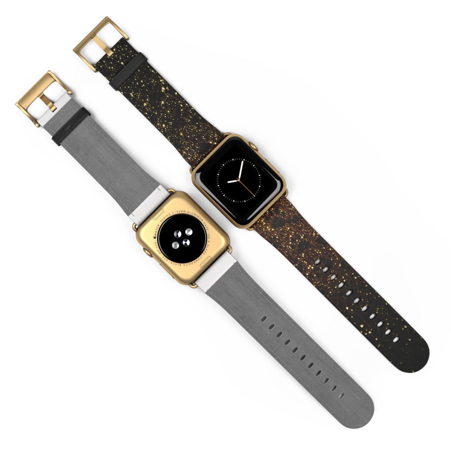 Gold Sparkly Paws Watch Band - Accessories - Epileptic Al’s Shop