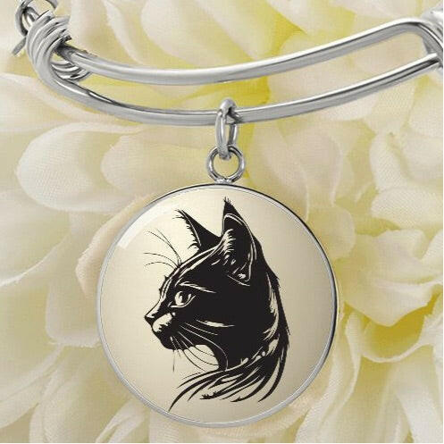 Golden Cat Bracelet - Jewelry - Epileptic Al’s Shop