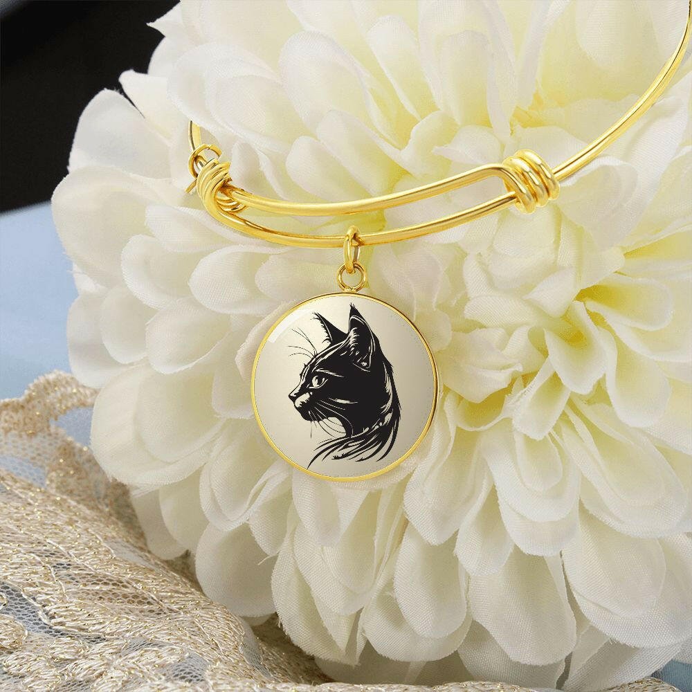 Golden Cat Bracelet - Jewelry - Epileptic Al’s Shop