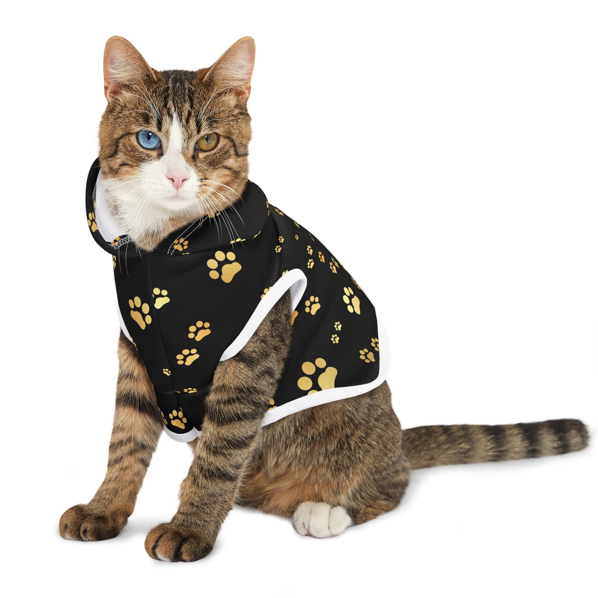 Golden Paws Pet Hoodie - Pets - Epileptic Al’s Shop