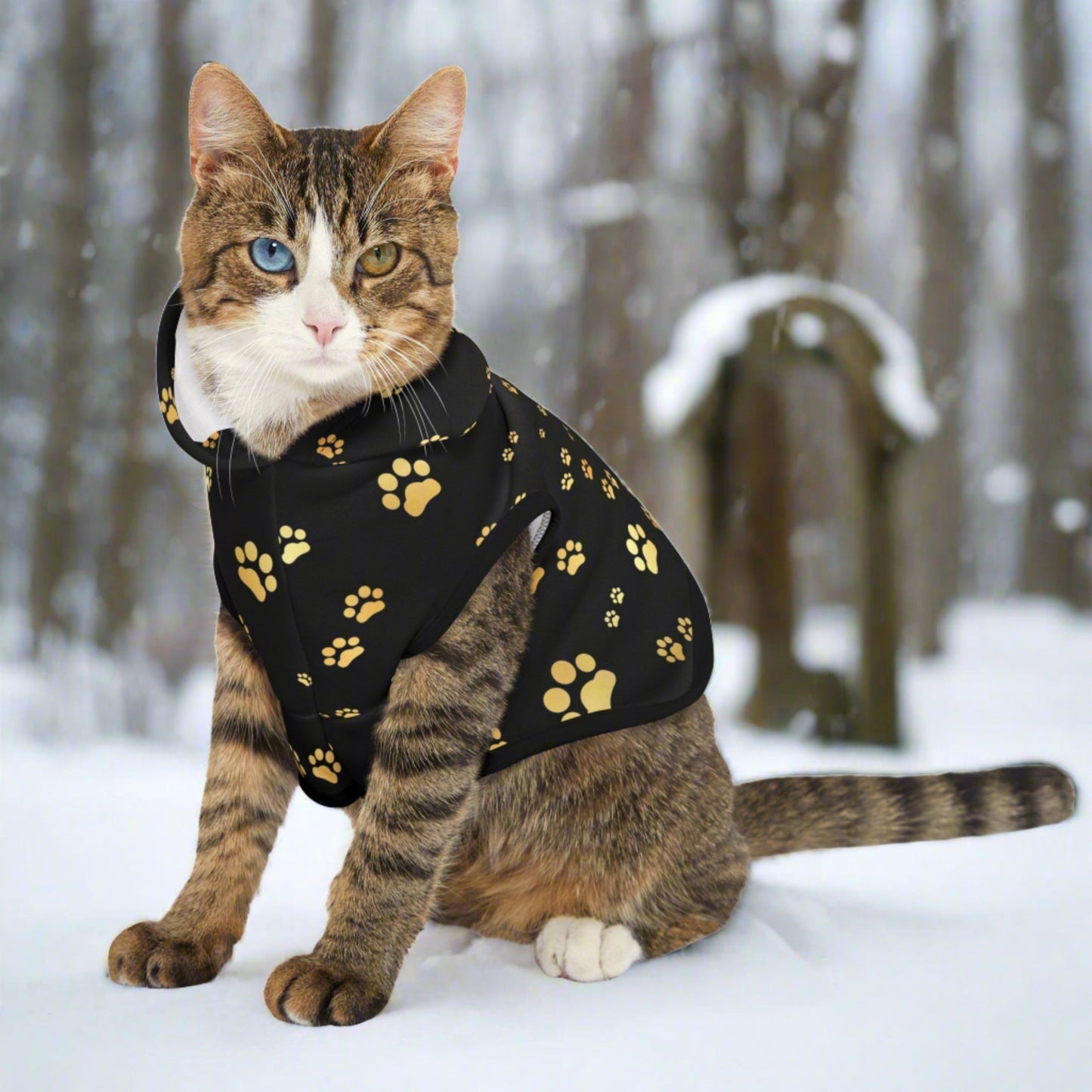 Golden Paws Pet Hoodie - Pets - Epileptic Al’s Shop