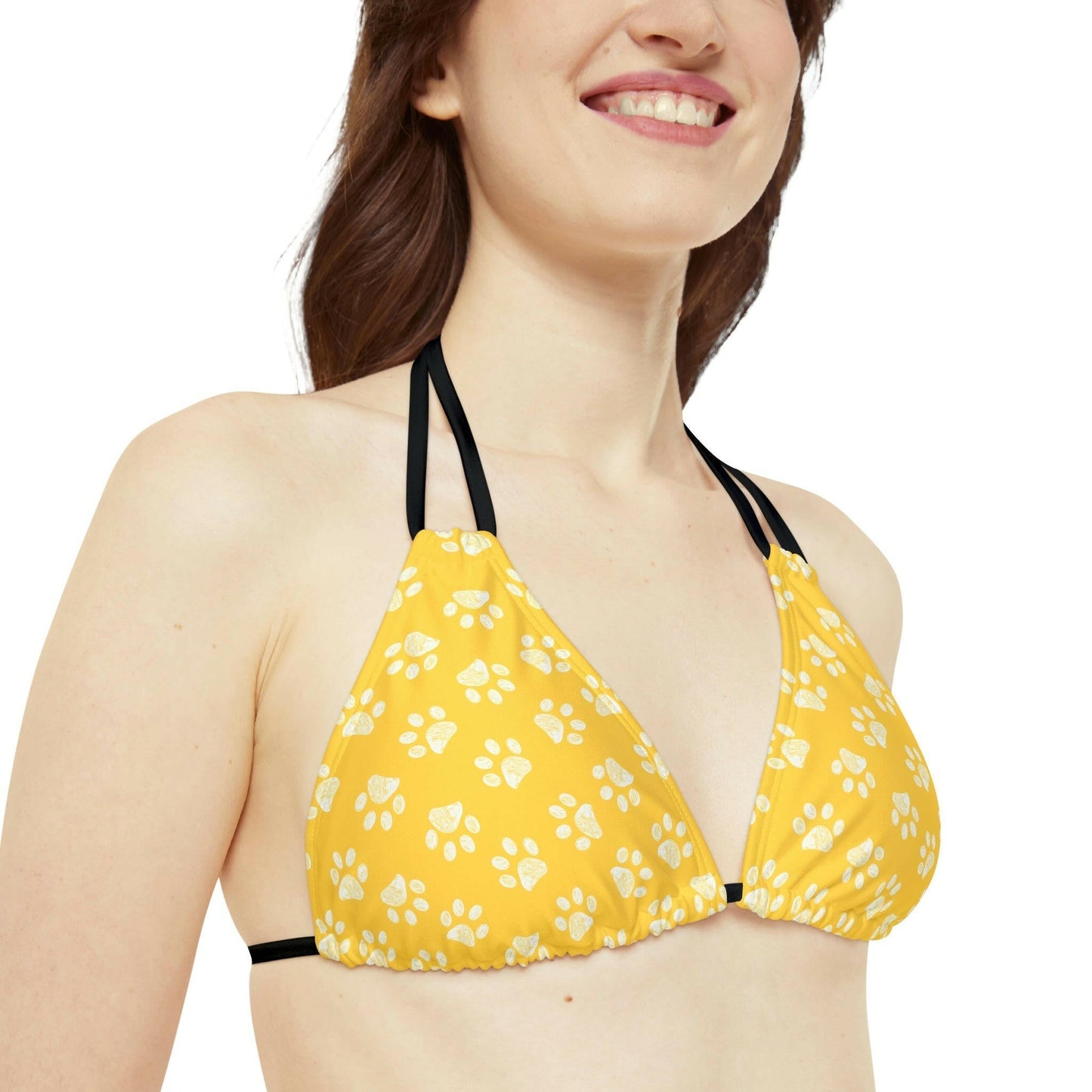 Goldenpaw Strappy Bikini Set - Swimwear - Epileptic Al’s Shop