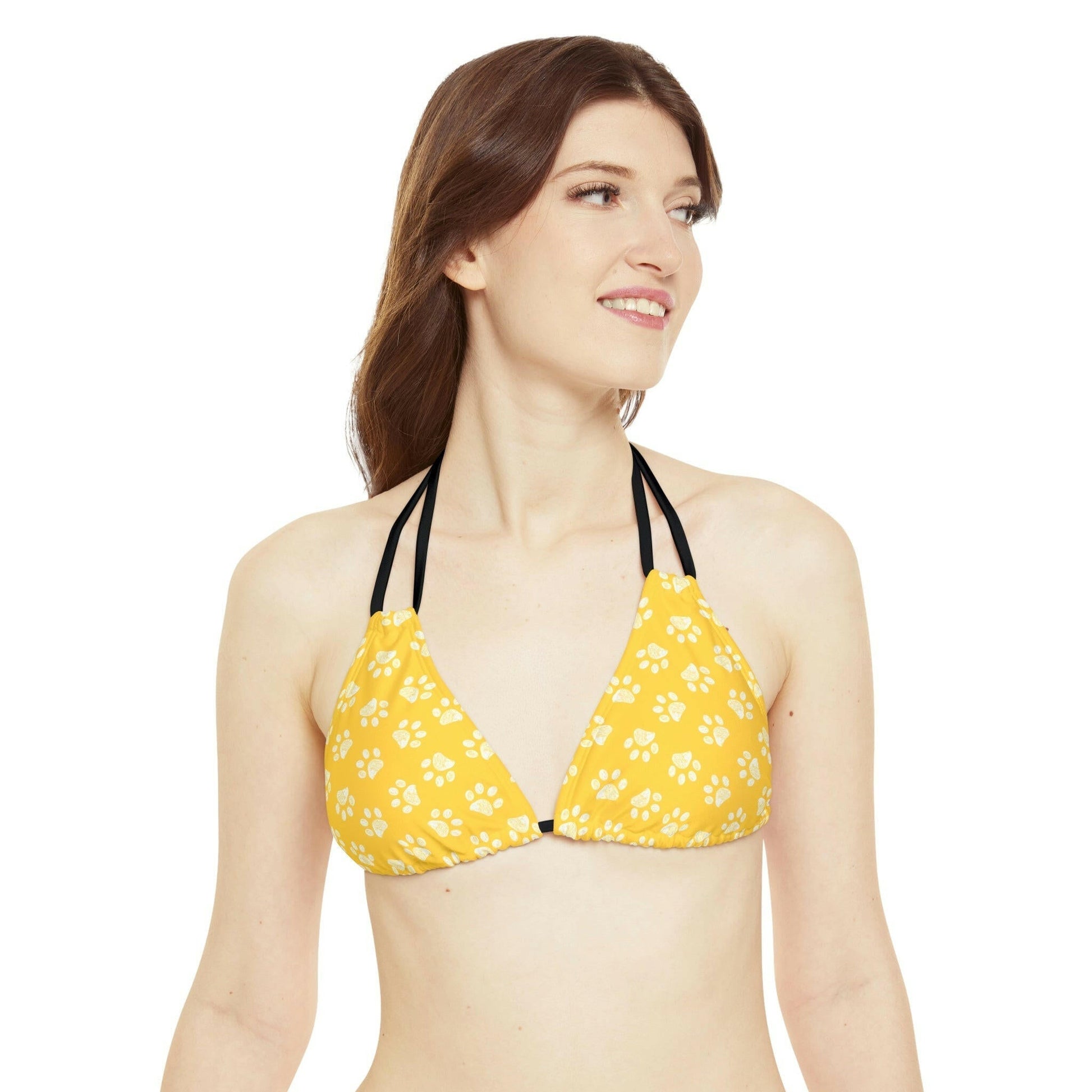 Goldenpaw Strappy Bikini Set - Swimwear - Epileptic Al’s Shop