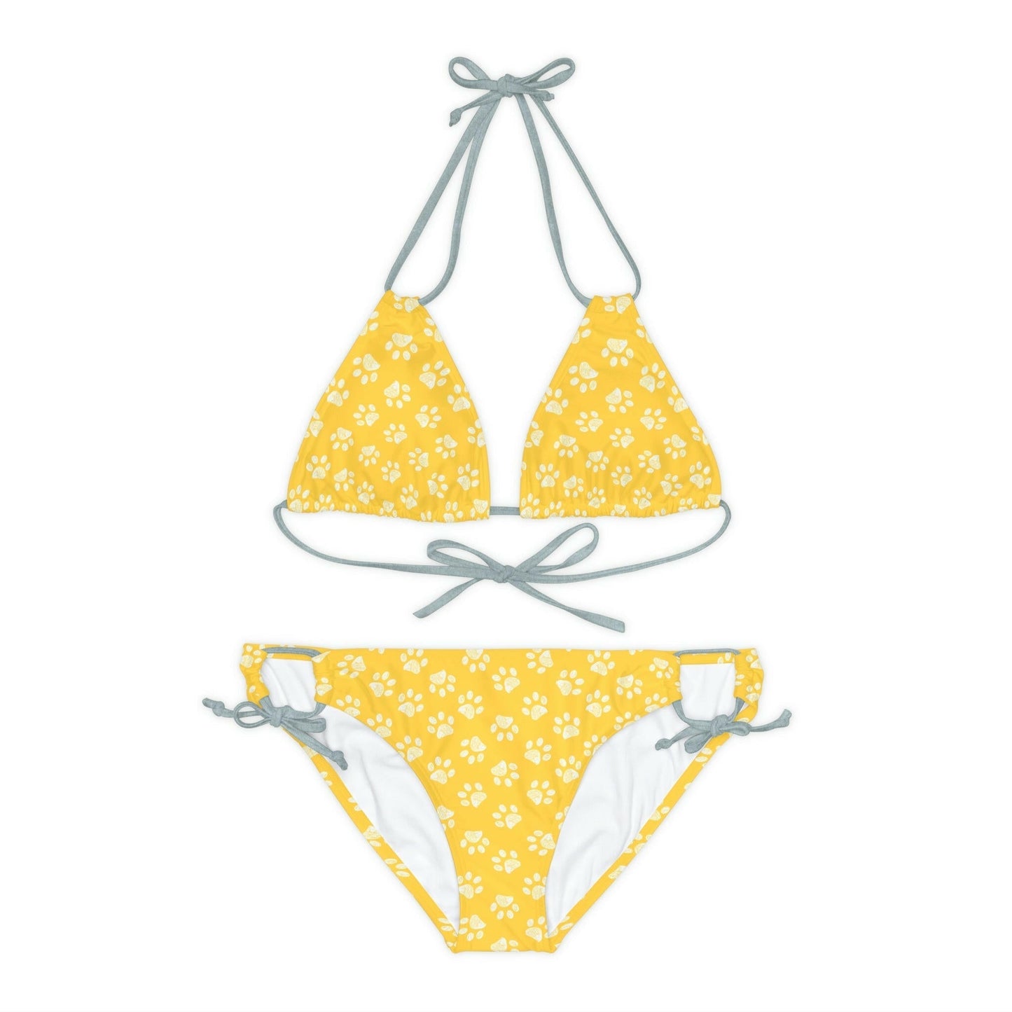 Goldenpaw Strappy Bikini Set - Swimwear - Epileptic Al’s Shop