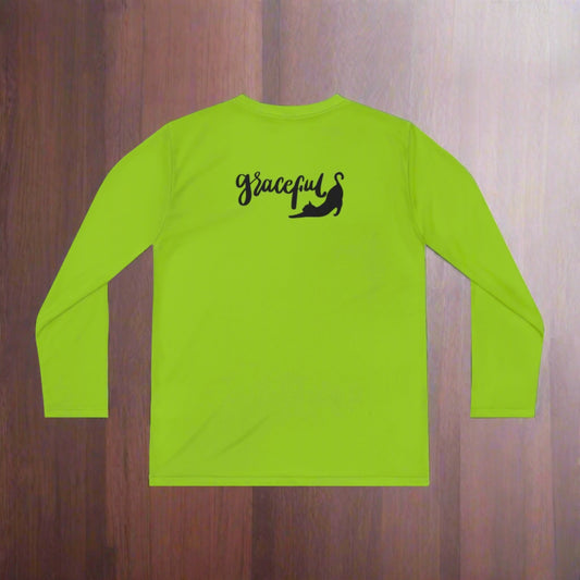 Graceful Youth Long Sleeve Competitor Tee - Kids clothes - Epileptic Al’s Shop