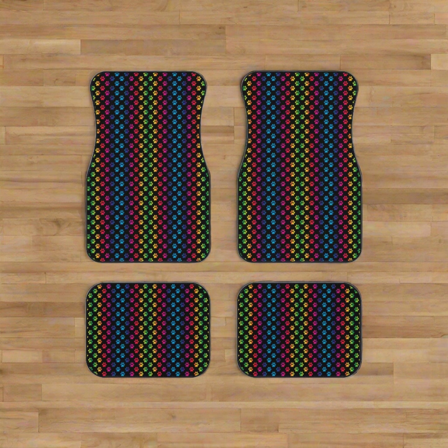 Gradient Paws Car Mats (Set of 4) - Accessories - Epileptic Al’s Shop