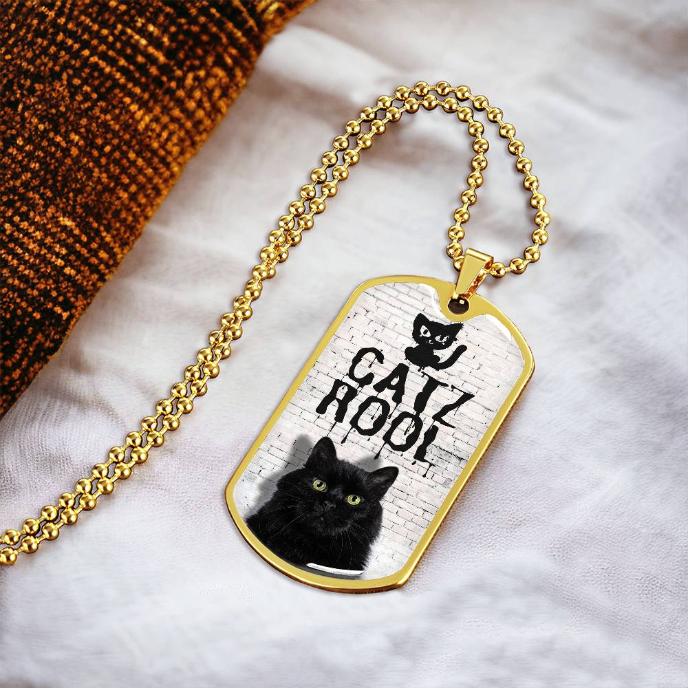 Graffiti Catz Rule Necklace - Jewelry - Epileptic Al’s Shop