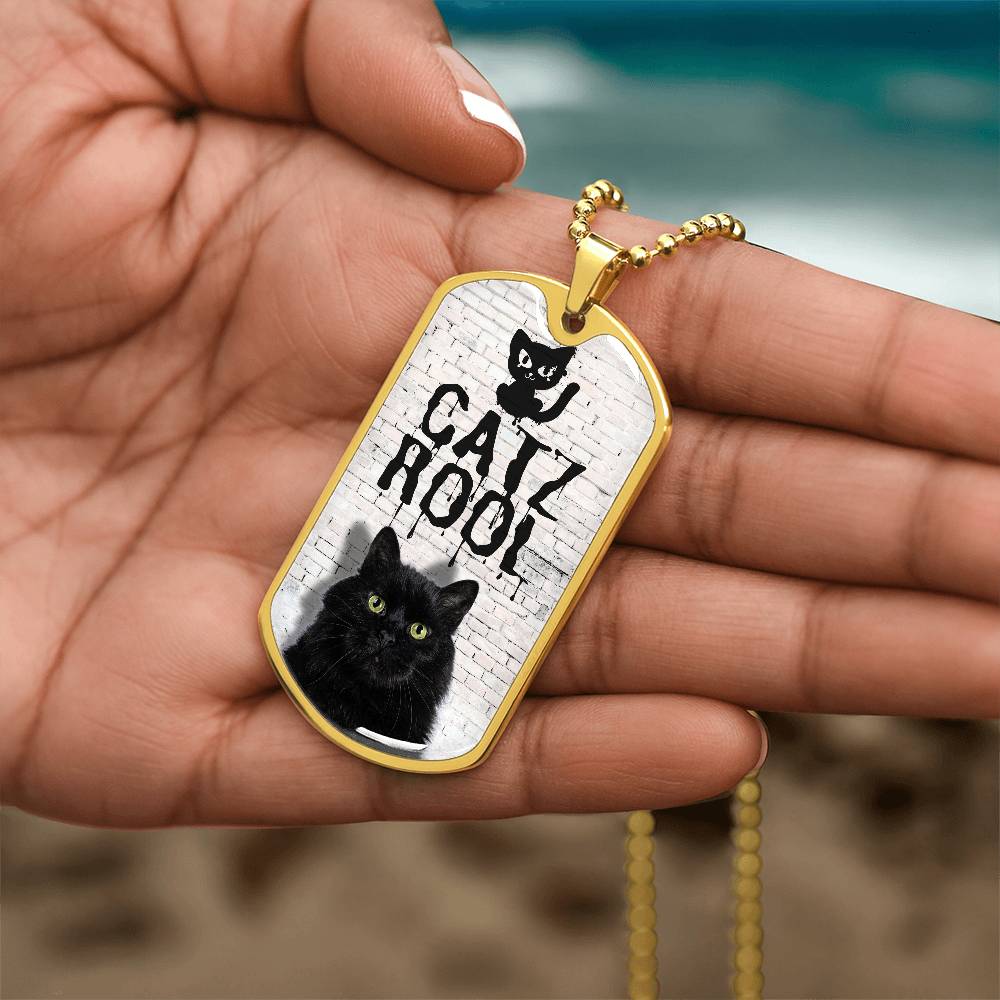 Graffiti Catz Rule Necklace - Jewelry - Epileptic Al’s Shop