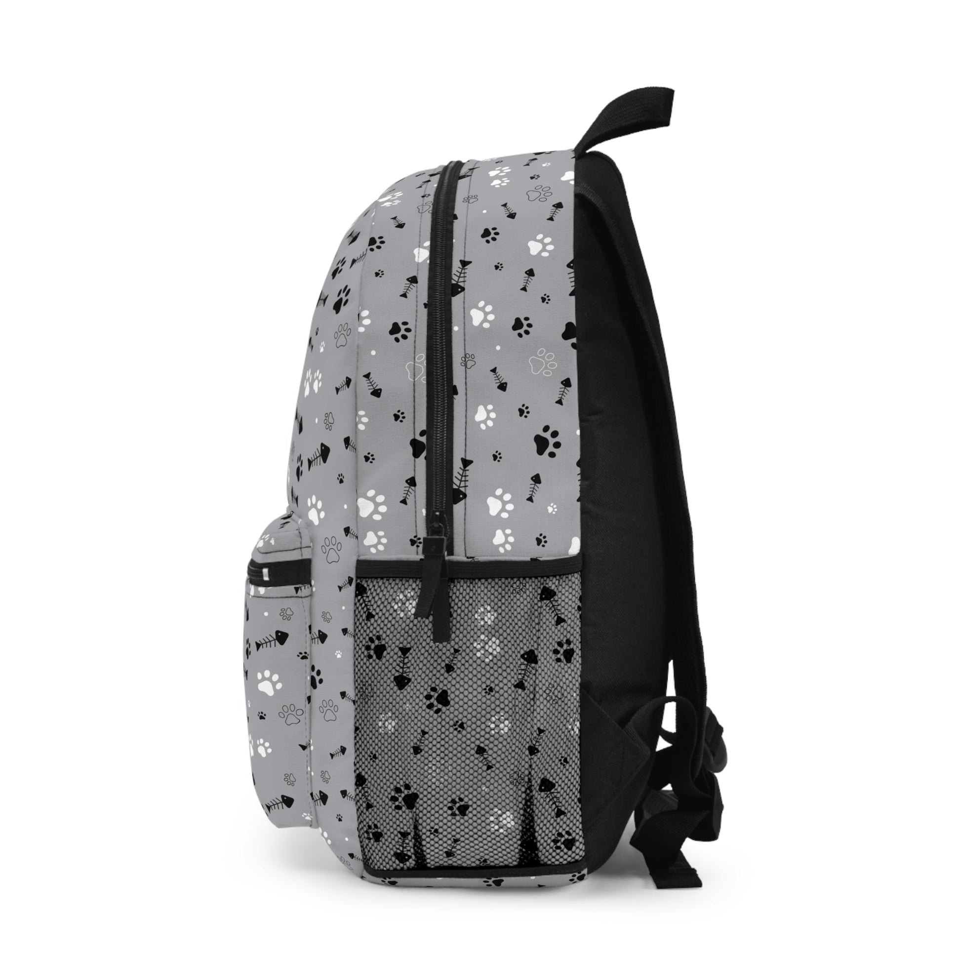 Gray Paws Backpack - Bags - Epileptic Al’s Shop