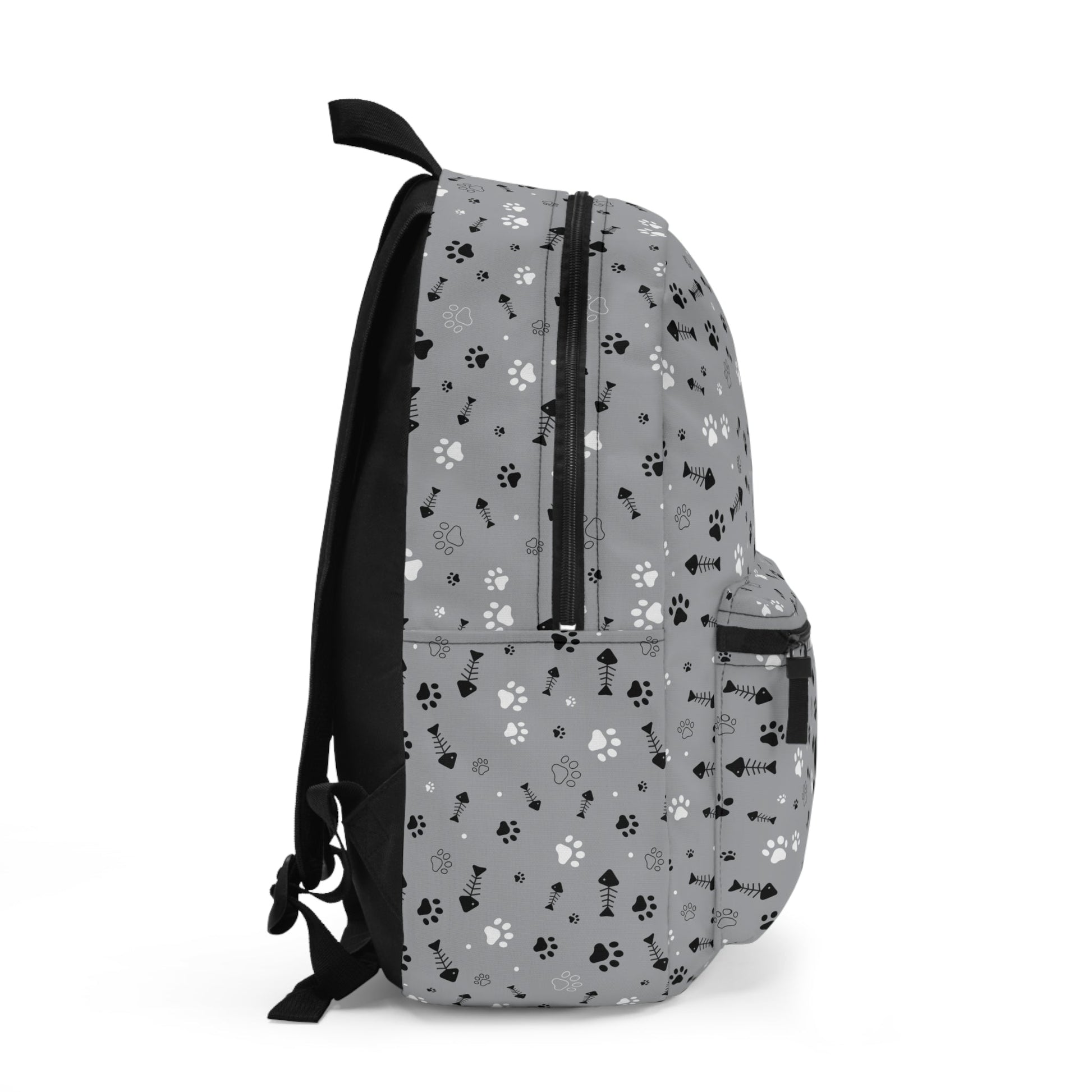 Gray Paws Backpack - Bags - Epileptic Al’s Shop