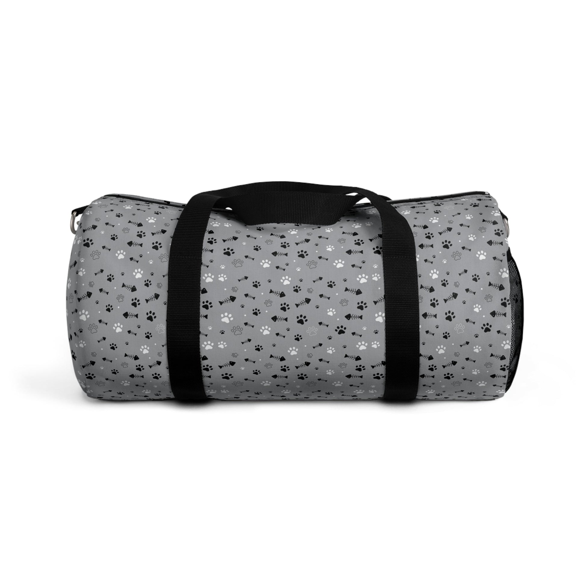 Gray Paws Duffel Bag - Bags - Epileptic Al’s Shop