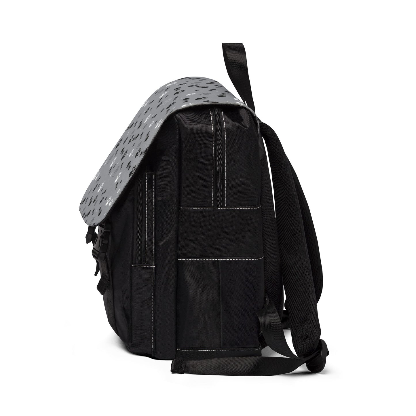 Gray Paws Unisex Casual Shoulder Backpack - Bags - Epileptic Al’s Shop