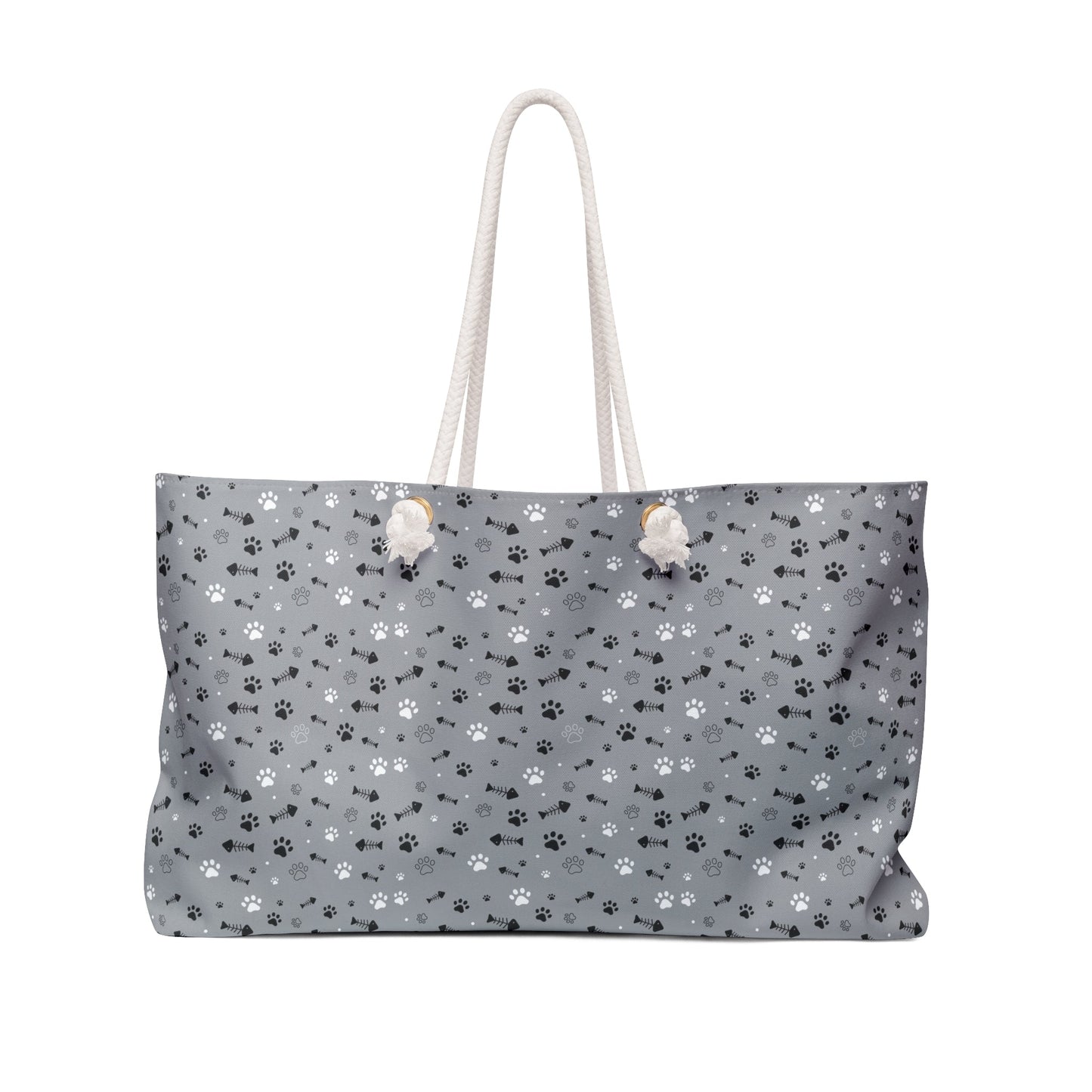 Gray Paws Weekender Bag - Bags - Epileptic Al’s Shop