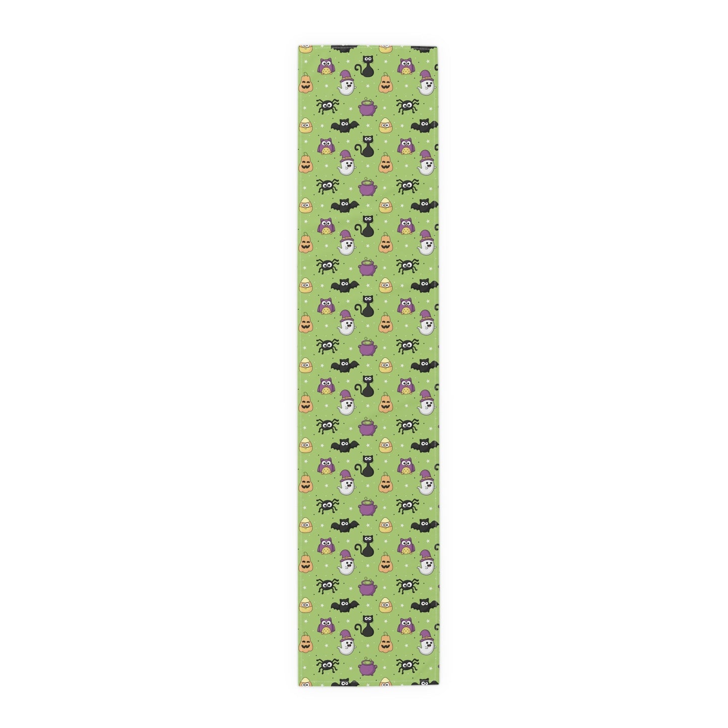 Green Halloween Table Runner (Cotton, Poly) - Home Decor - Epileptic Al’s Shop