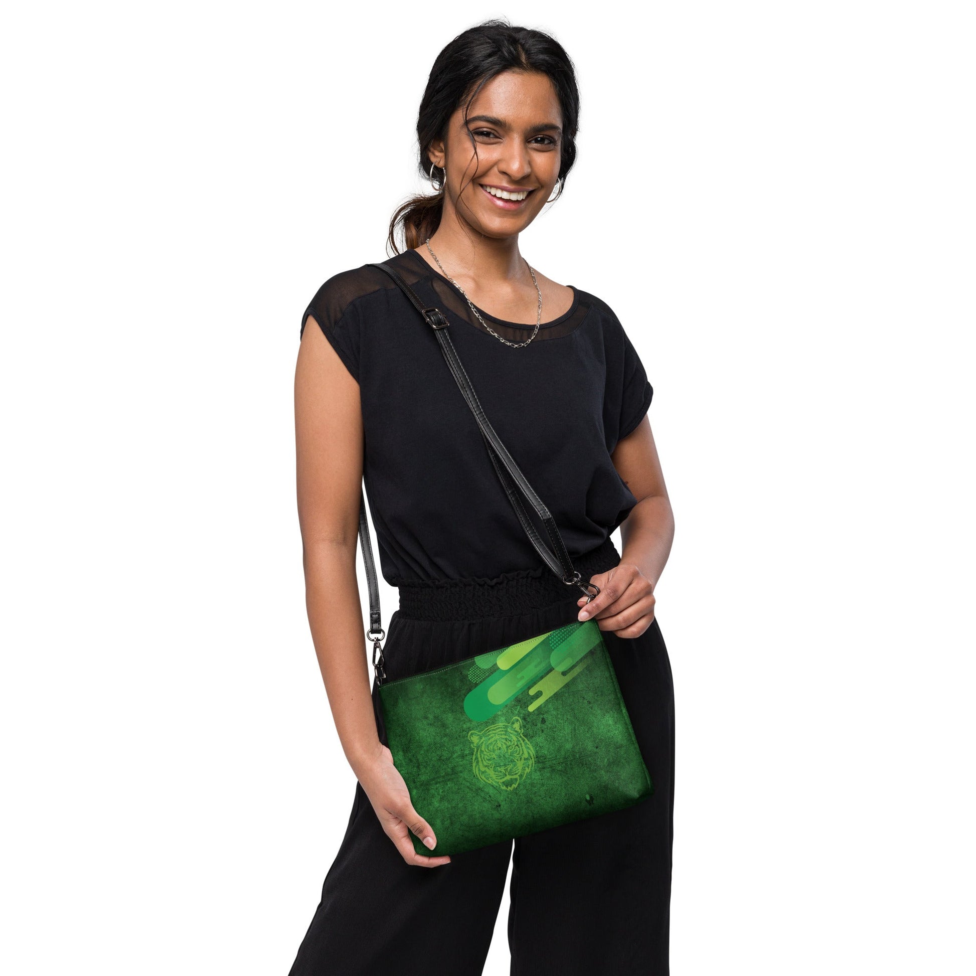 Green Tiger Crossbody Bag - EpiAl's Shop