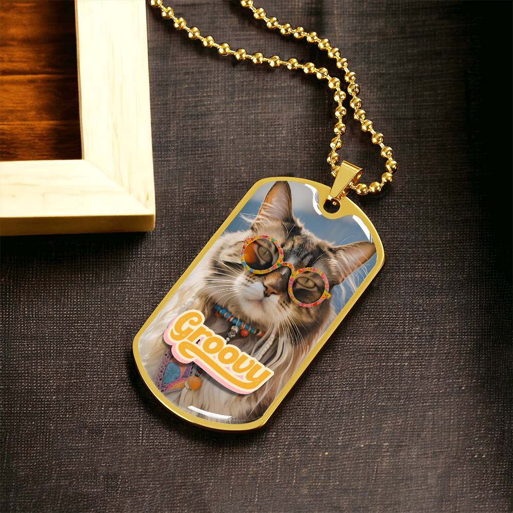 Groovy Kitty Necklace - Jewelry - Epileptic Al’s Shop