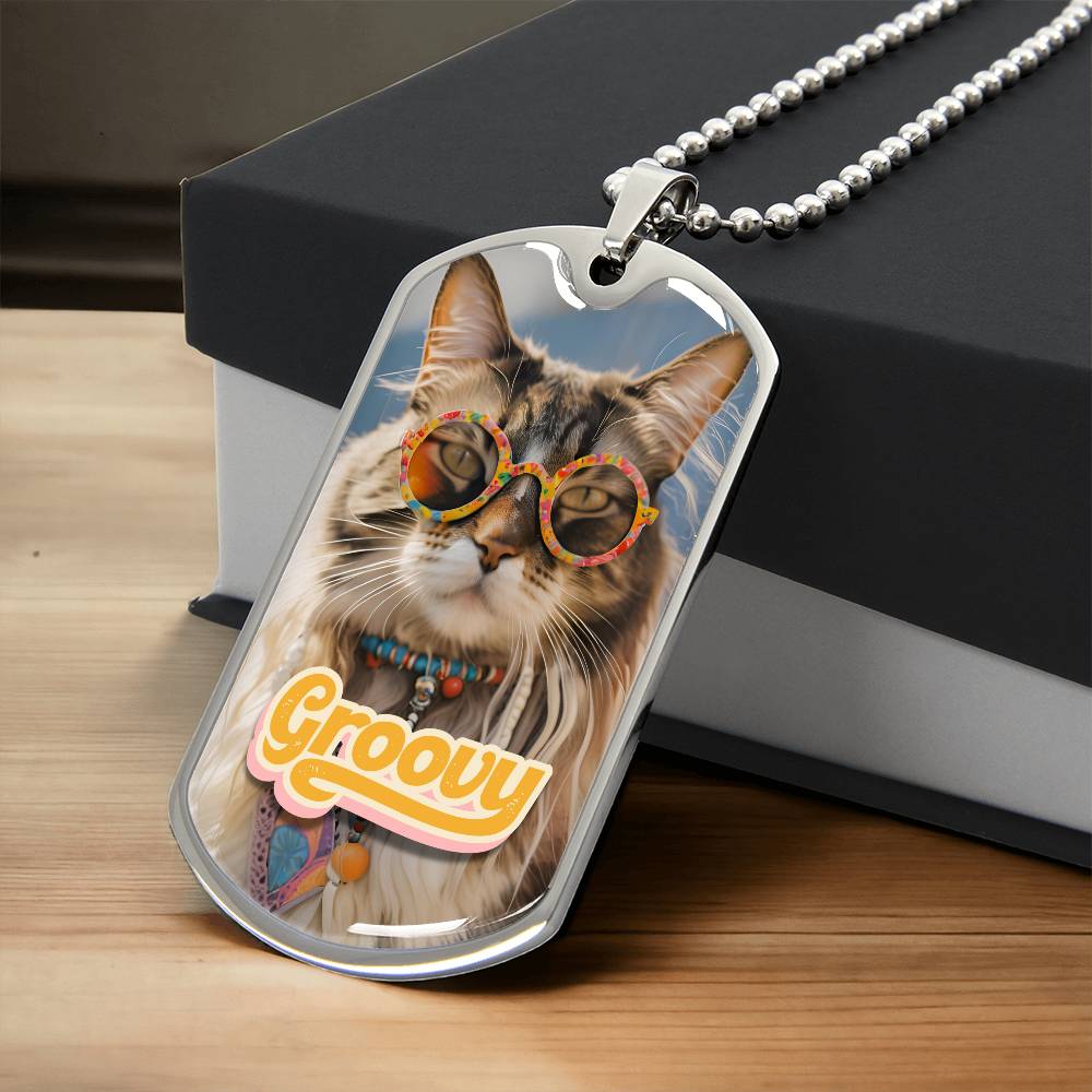 Groovy Kitty Necklace - Jewelry - Epileptic Al’s Shop