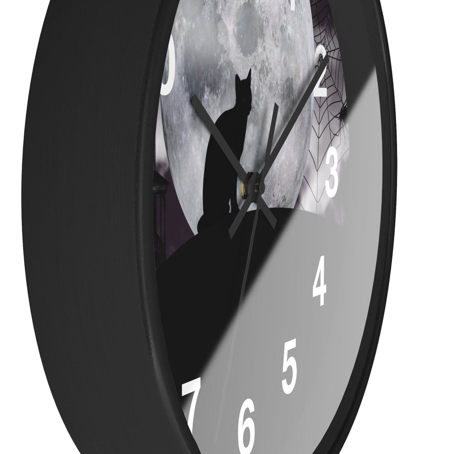 Halloween Cat Wall Clock - Home Decor - Epileptic Al’s Shop