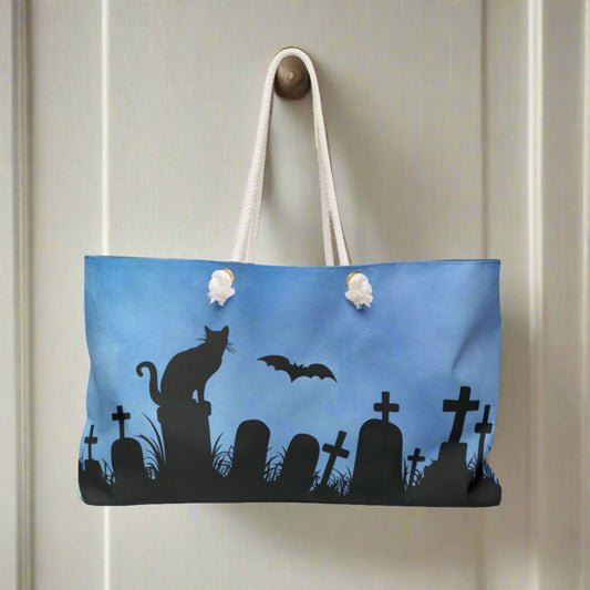 Halloween Graveyard Weekender Bag - Bags - Epileptic Al’s Shop