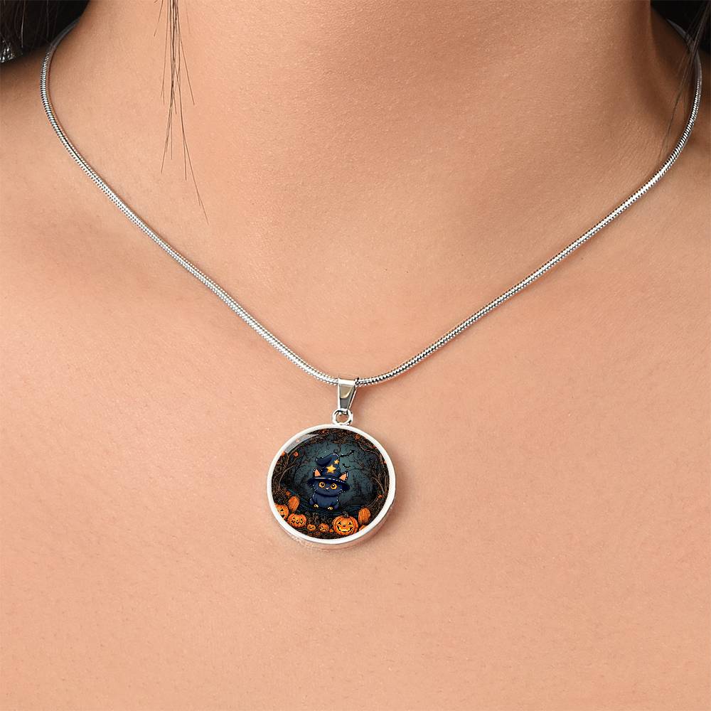 Halloween Kitty Necklace - Jewelry - Epileptic Al’s Shop