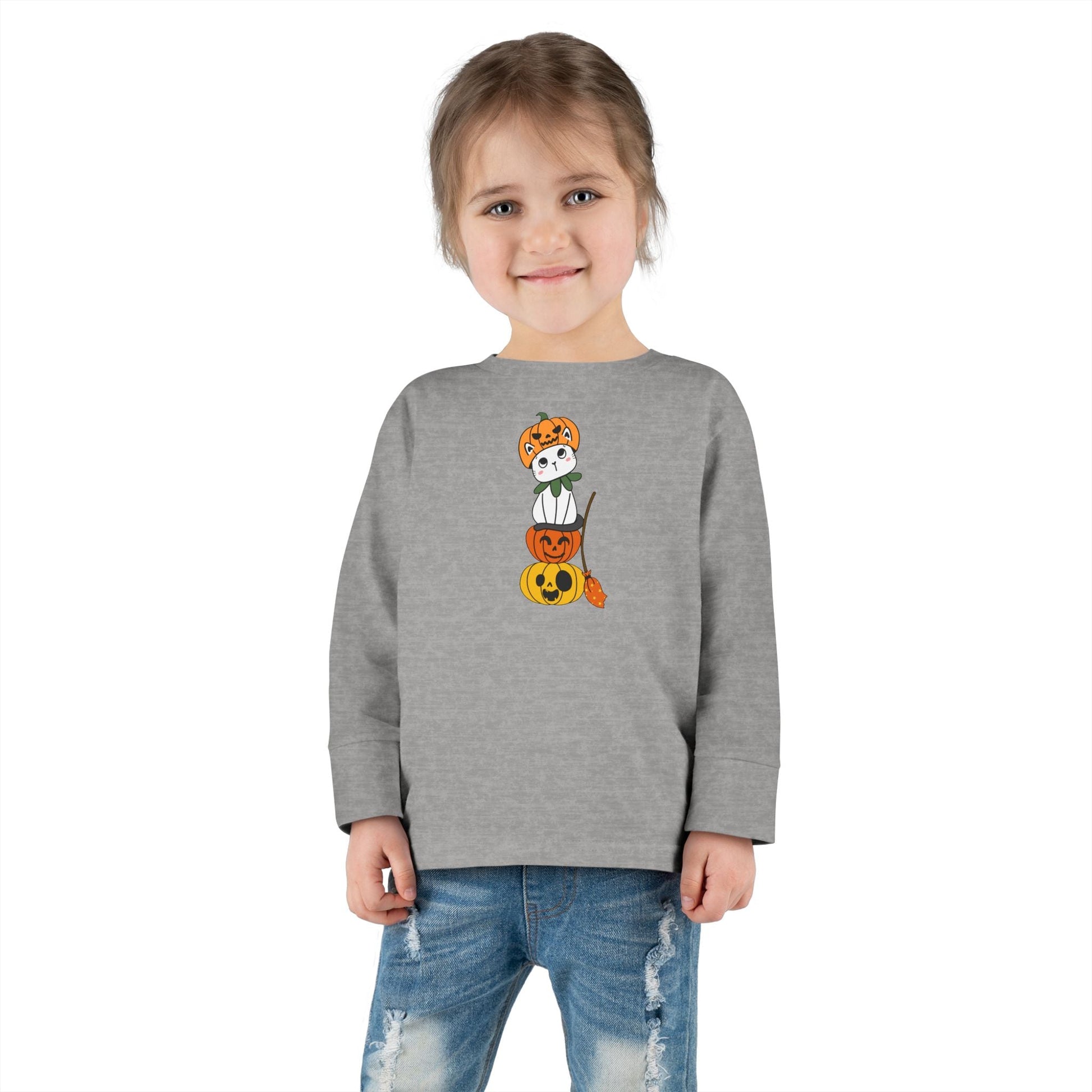 Halloween Toddler Long Sleeve Tee - Kids clothes - Epileptic Al’s Shop