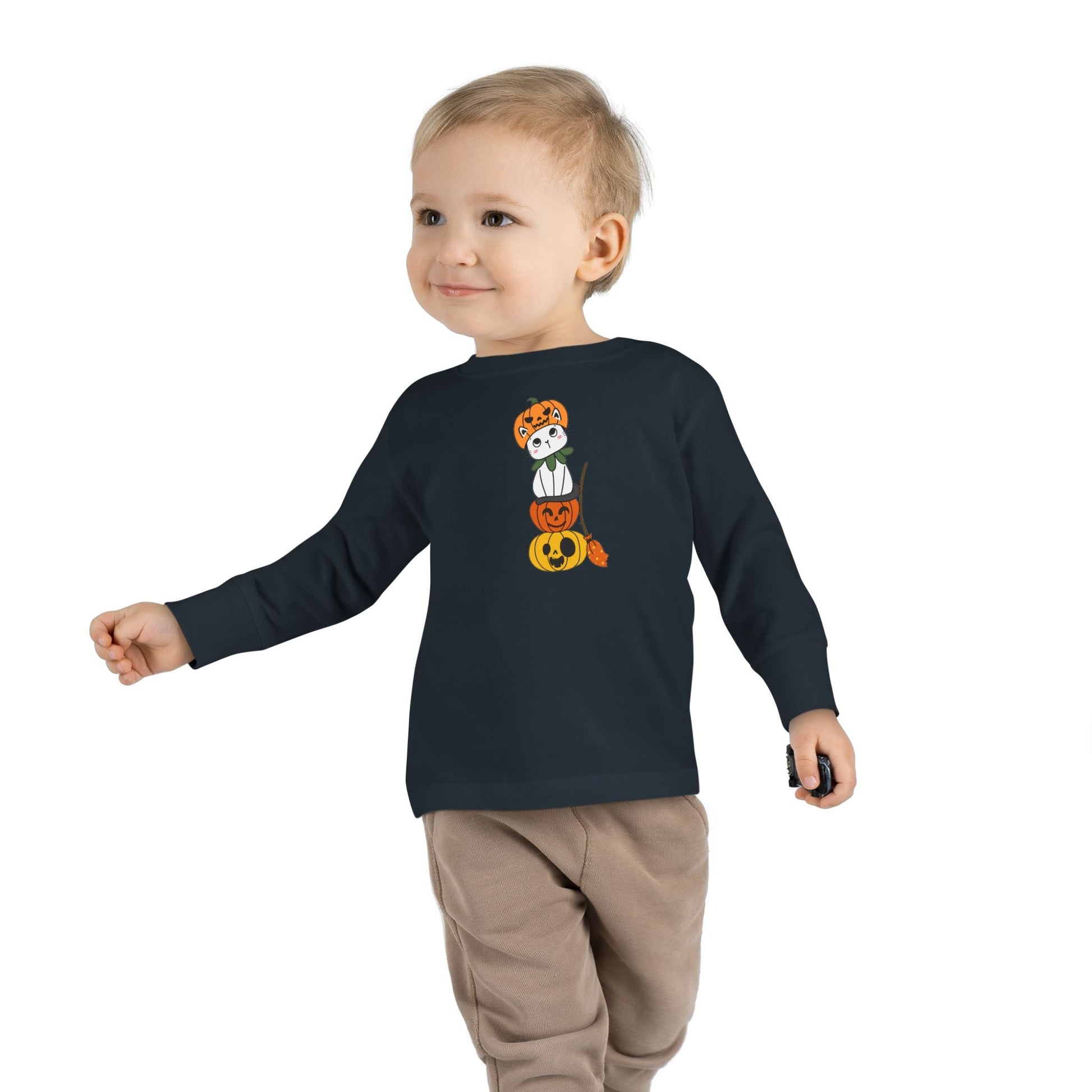 Halloween Toddler Long Sleeve Tee - Kids clothes - Epileptic Al’s Shop