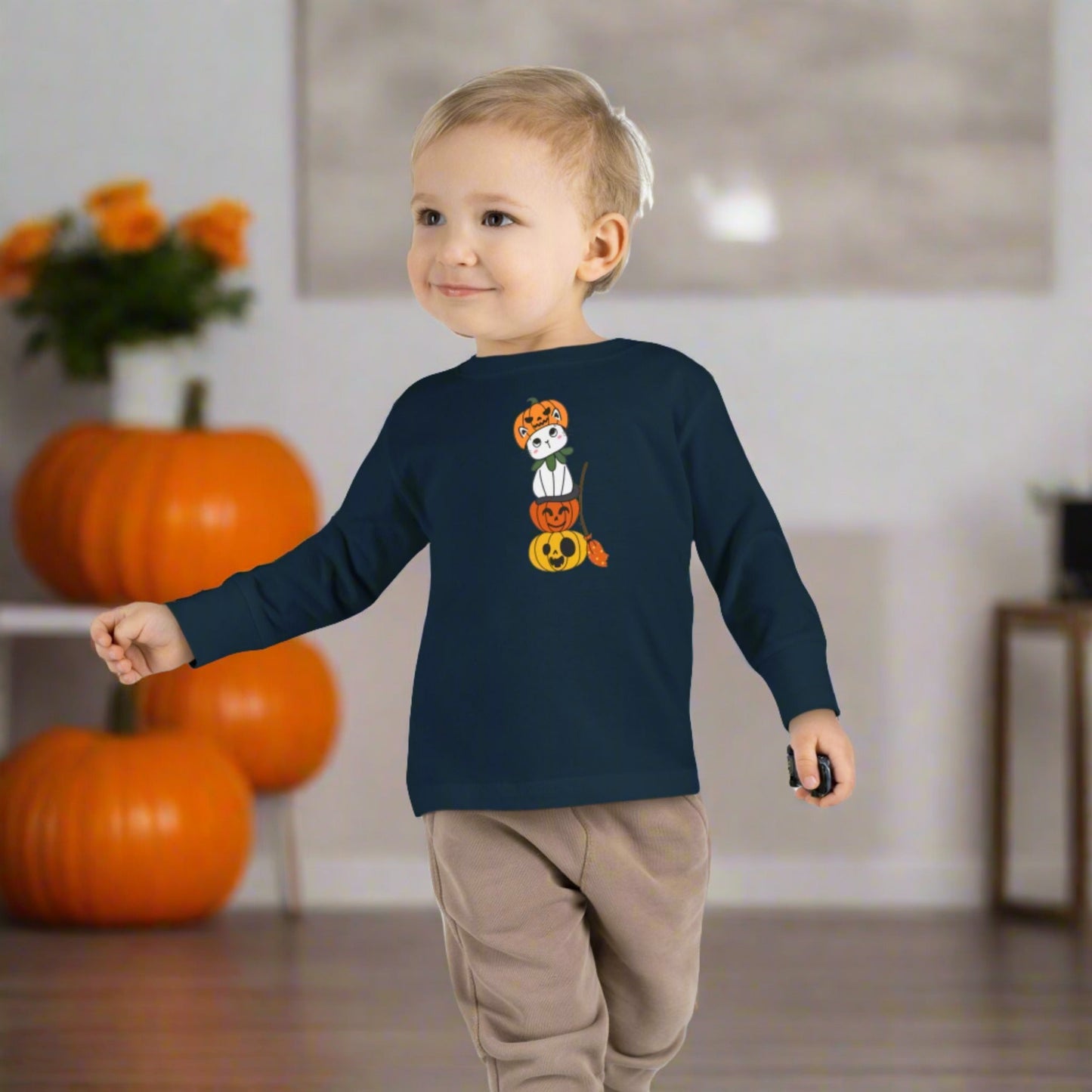 Halloween Toddler Long Sleeve Tee - Kids clothes - Epileptic Al’s Shop