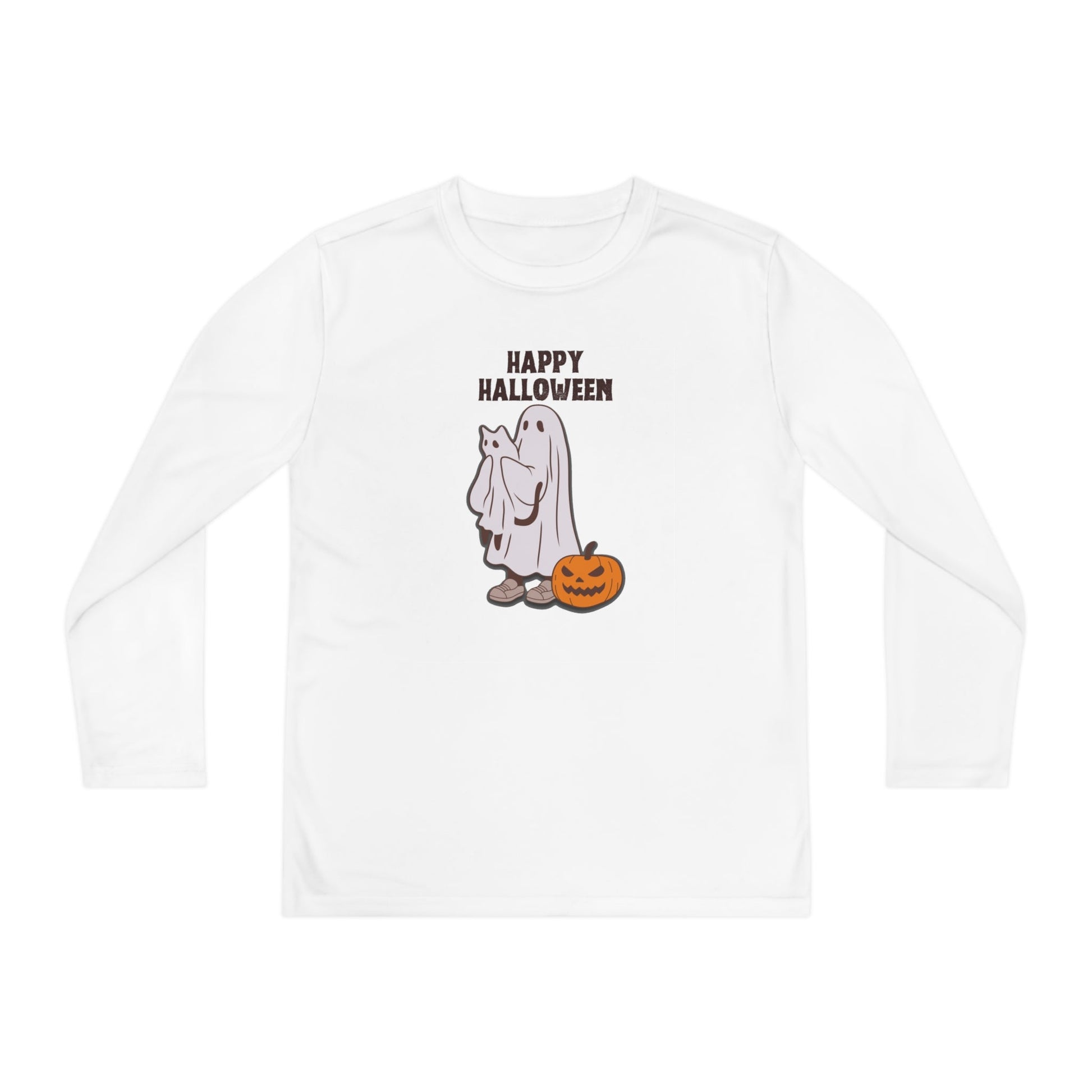 Happy Halloween Youth Long Sleeve Competitor Tee - Kids clothes - EpiAl's Shop