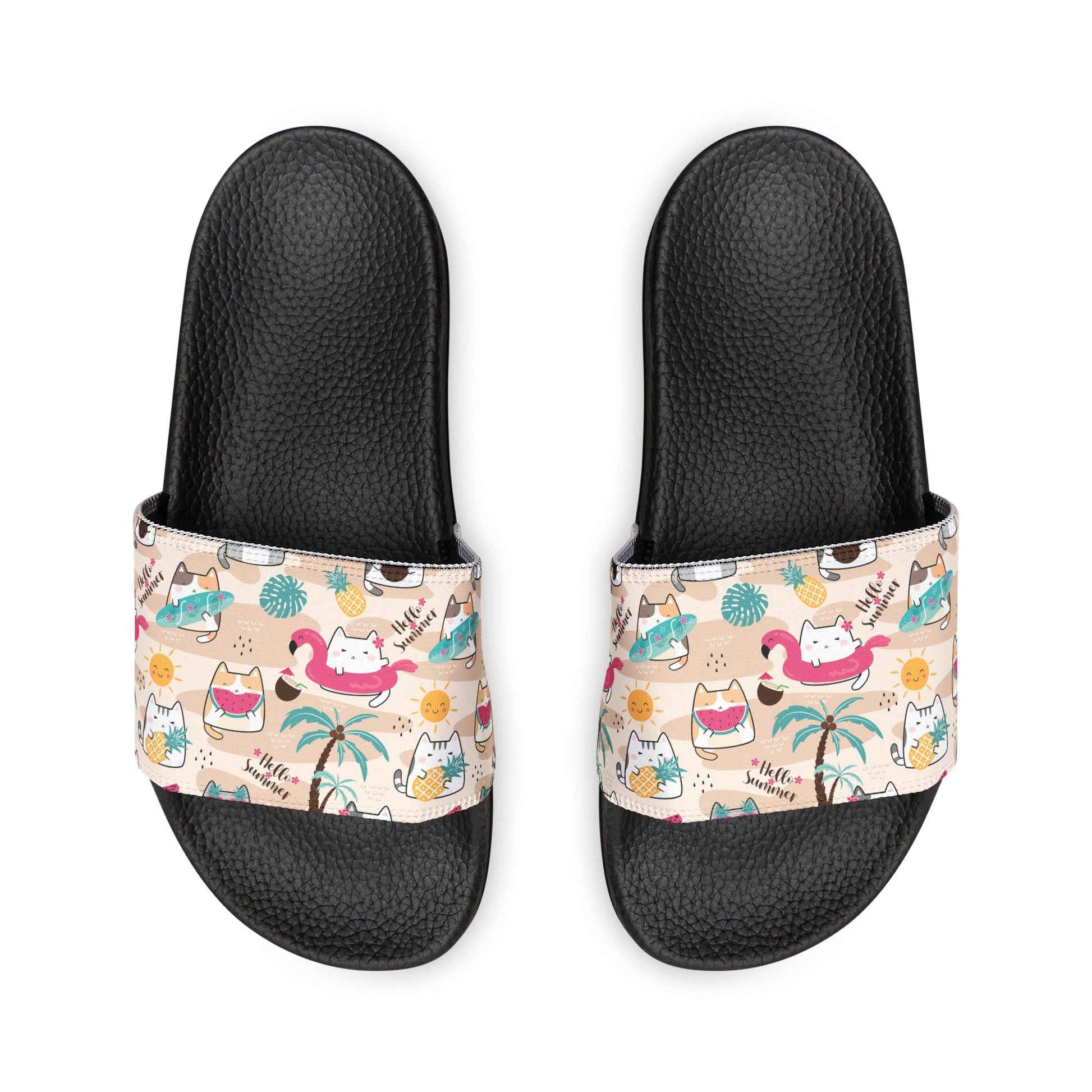 Happy Kitty Youth Removable - Strap Sandals - Shoes - Epileptic Al’s Shop