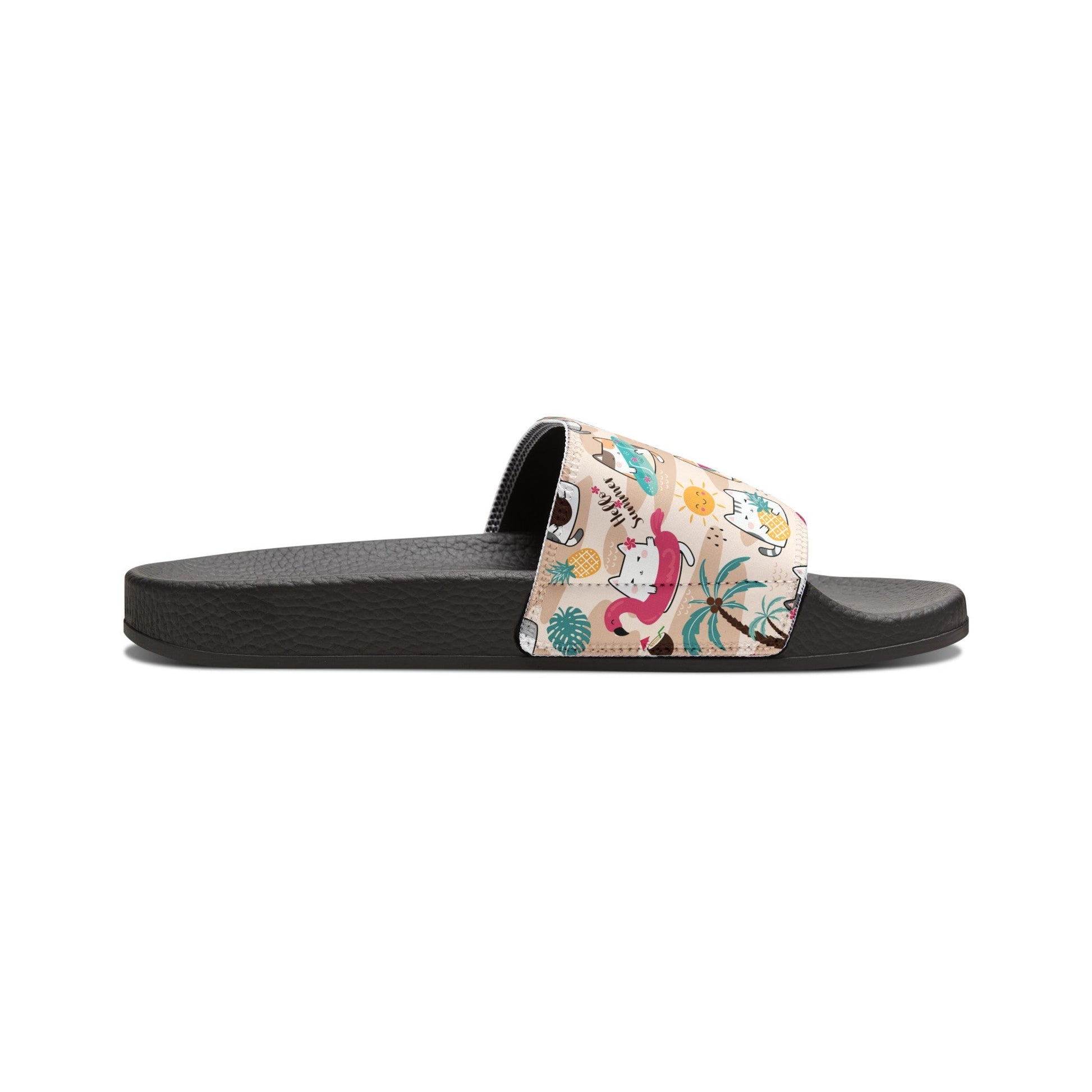 Happy Kitty Youth Removable - Strap Sandals - Shoes - Epileptic Al’s Shop