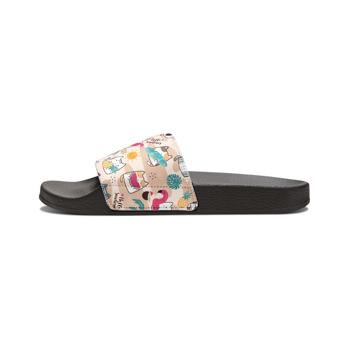 Happy Kitty Youth Removable - Strap Sandals - Shoes - Epileptic Al’s Shop