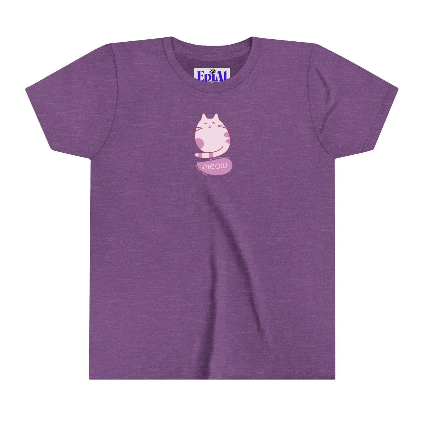 Harlynn Meow Kitty Youth Short Sleeve Tee - Kids clothes - Epileptic Al’s Shop