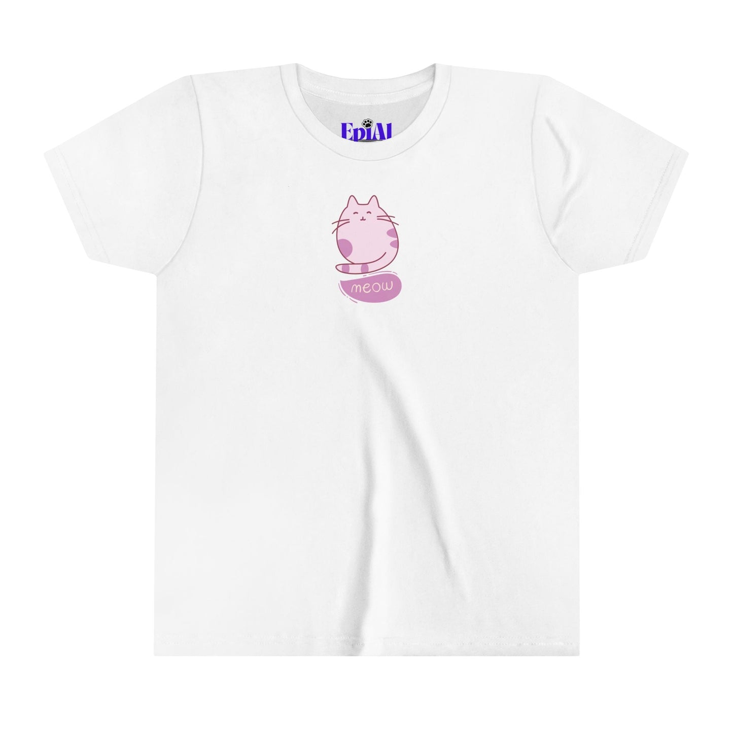 Harlynn Meow Kitty Youth Short Sleeve Tee - Kids clothes - Epileptic Al’s Shop