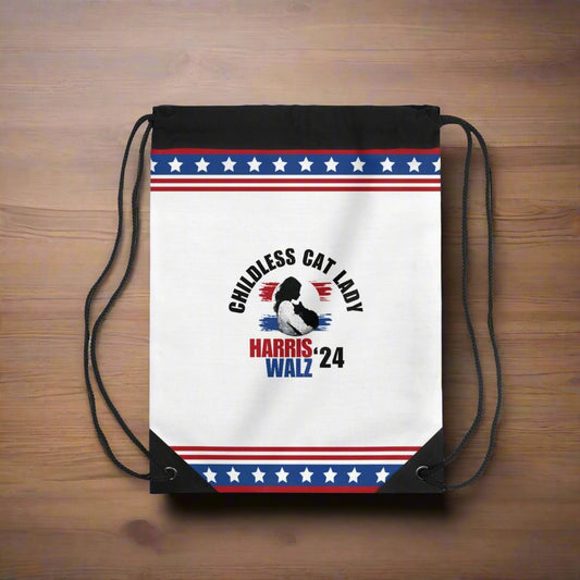 Harris Walz '24 Drawstring Bag - Bags - EpiAl's Shop