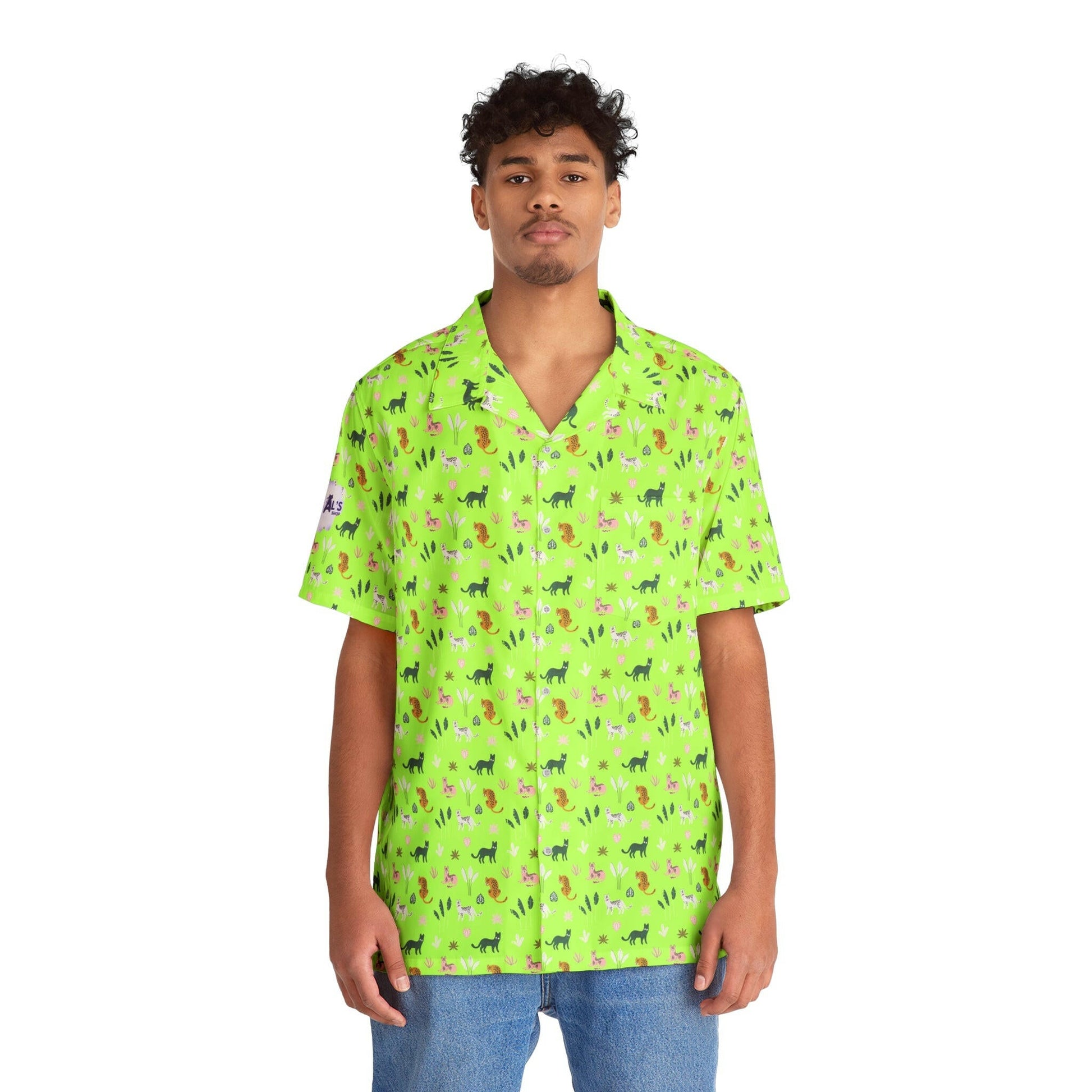 Hawaiian Kitties Shirt - All Over Prints - Epileptic Al’s Shop