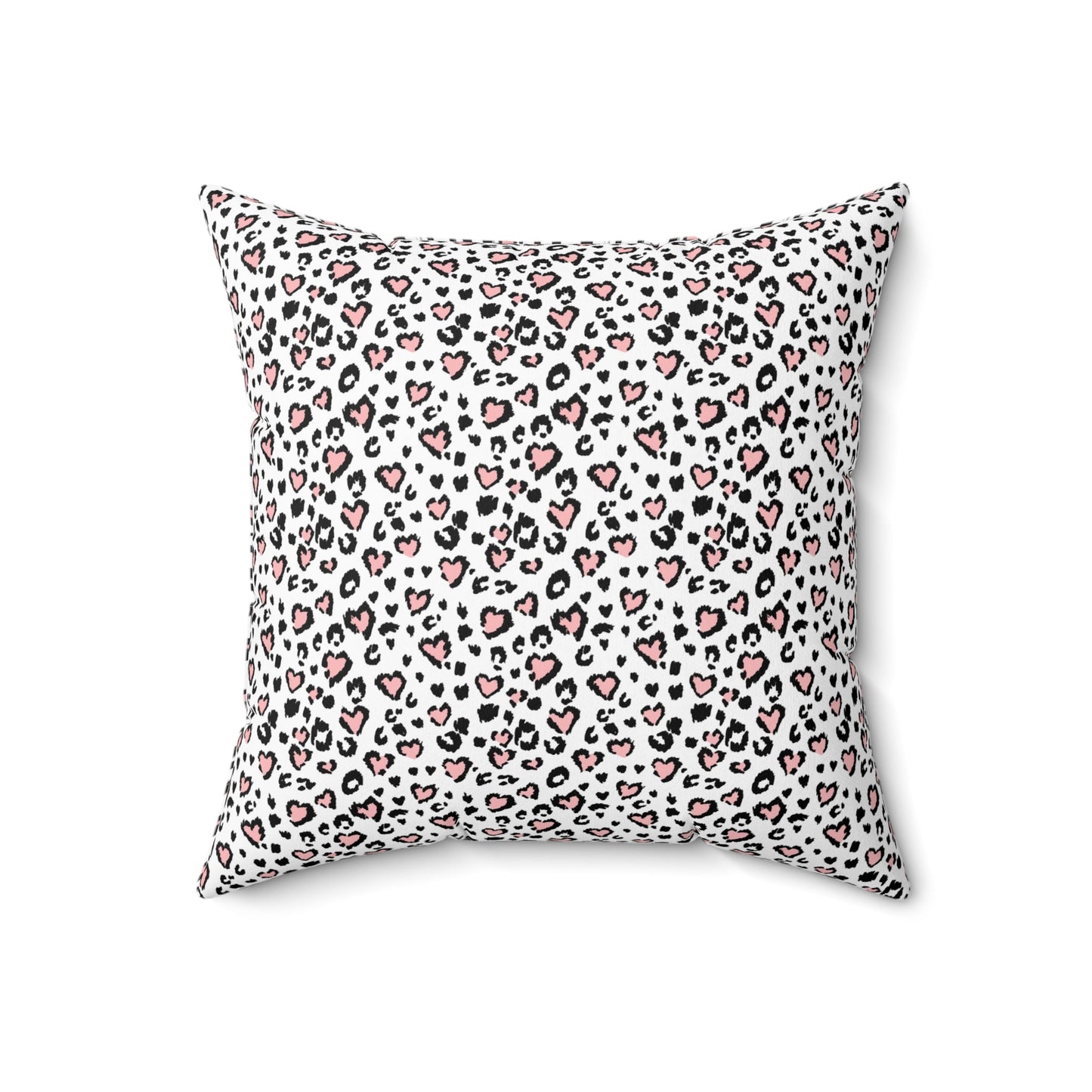 Hearts Spun Polyester Square Pillow - Home Decor - Epileptic Al’s Shop