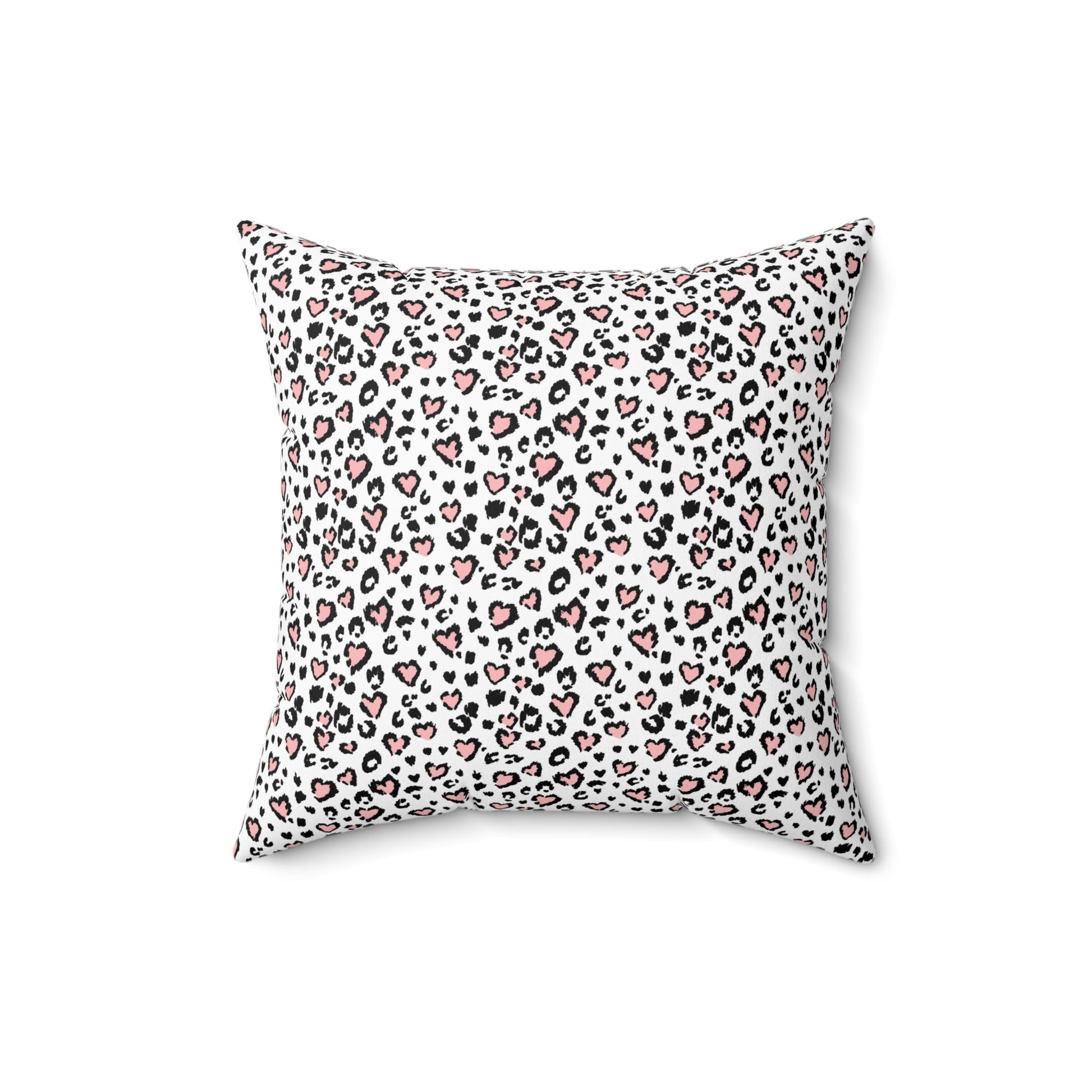 Hearts Spun Polyester Square Pillow - Home Decor - Epileptic Al’s Shop