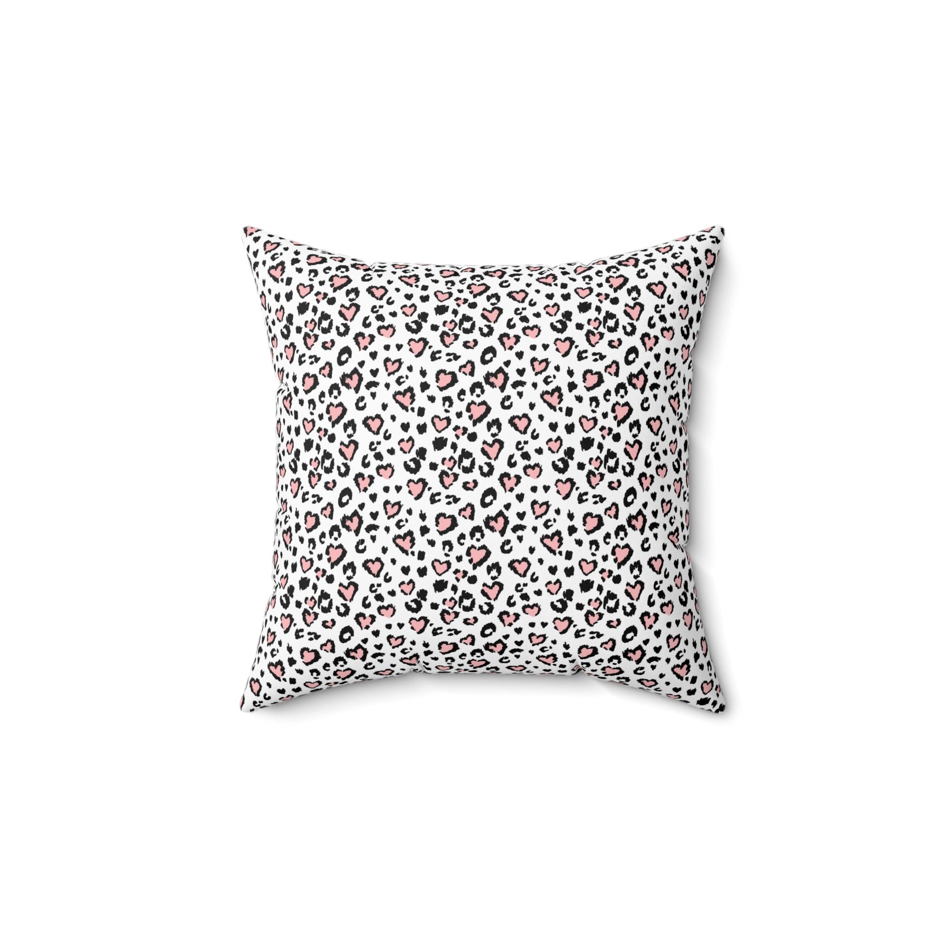 Hearts Spun Polyester Square Pillow - Home Decor - Epileptic Al’s Shop